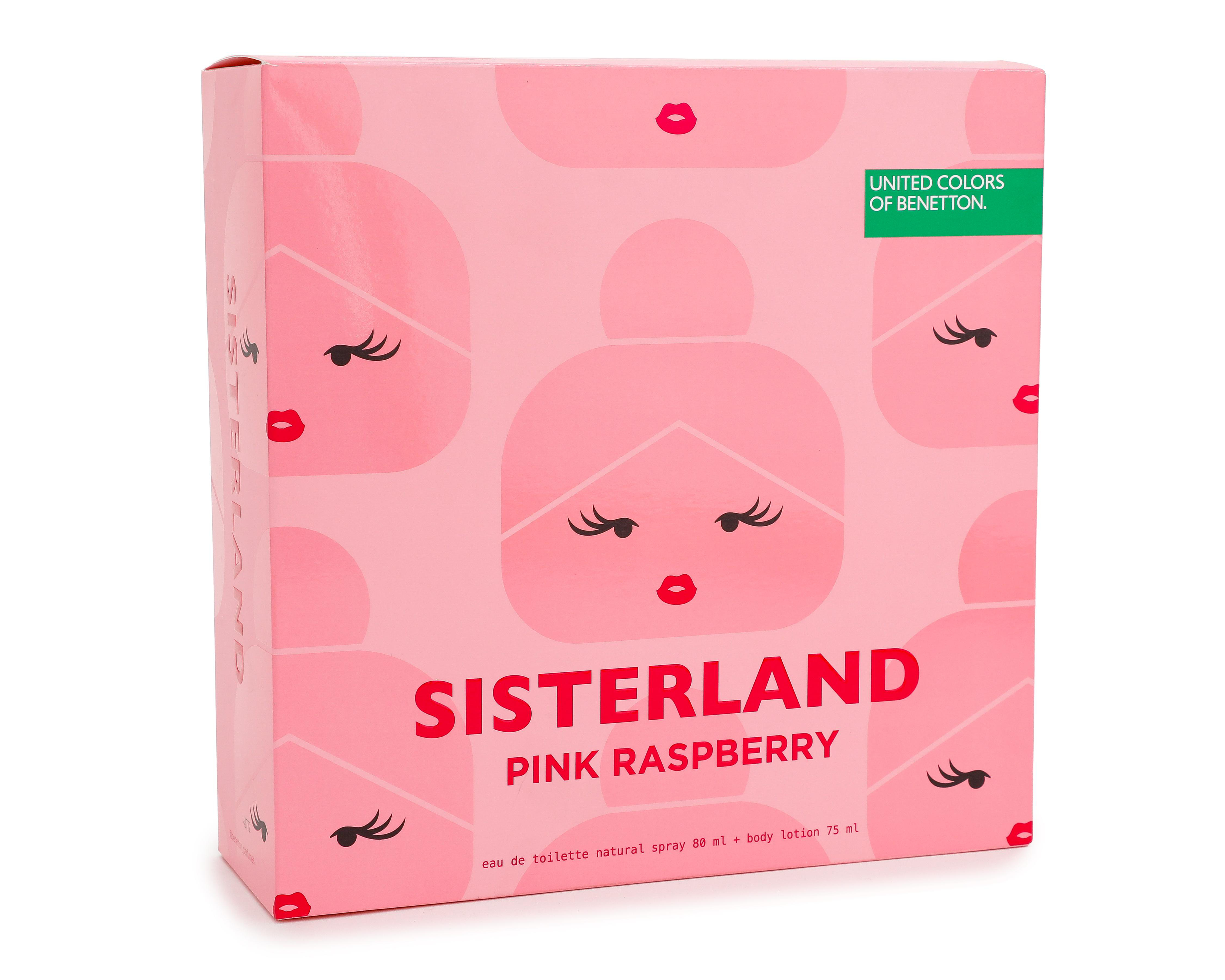 Foto 5 pulgar | Estuche para Mujer United Colors Of Benetton Sisterland Pink Raspberry 2 Piezas
