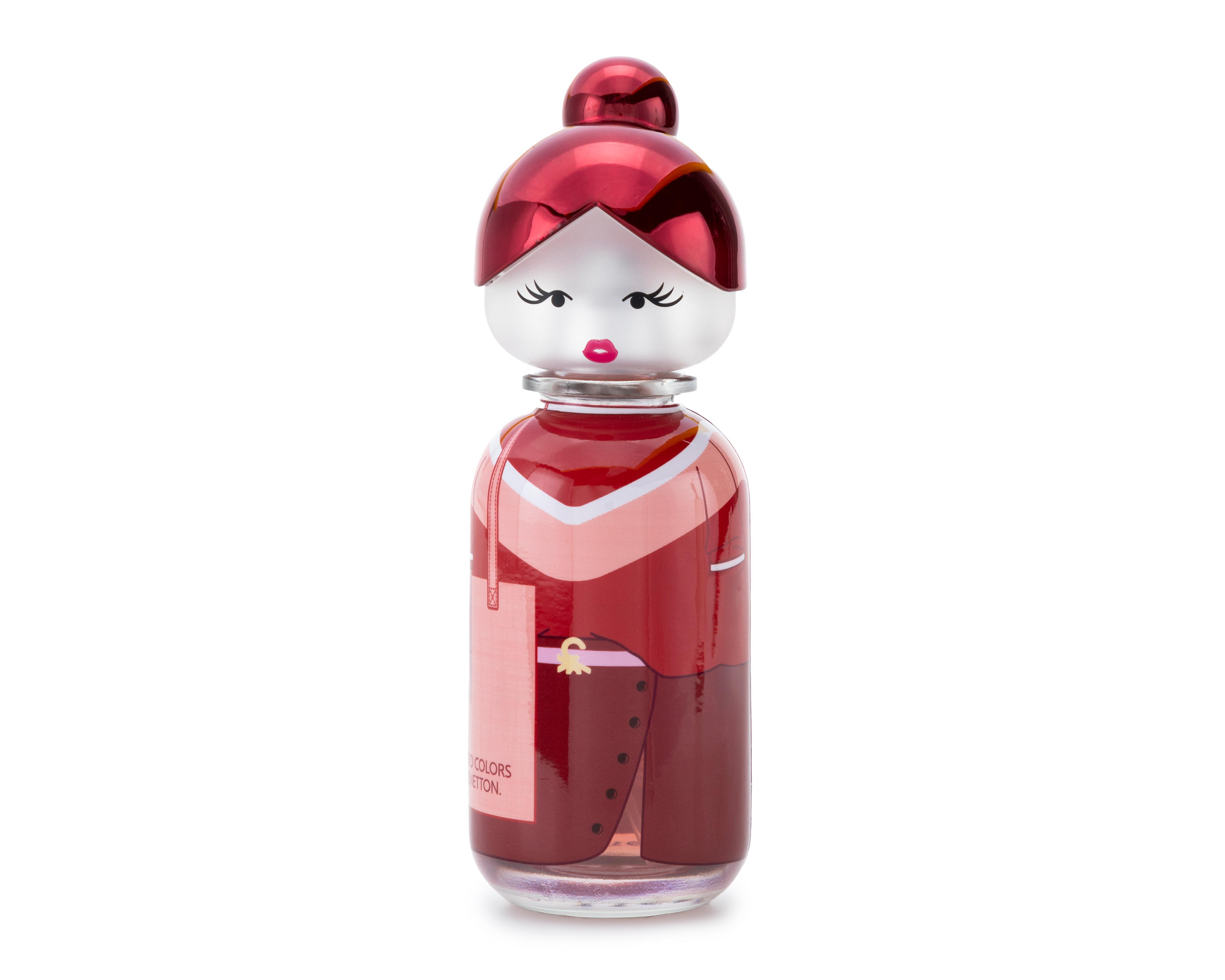 Foto 4 pulgar | Estuche para Mujer United Colors Of Benetton Sisterland Red Rose 2 Piezas