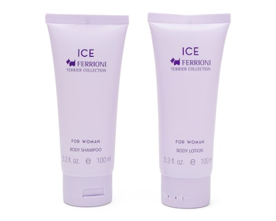 Foto 3 | Estuche para Mujer Ferrioni Terrier Ice Violet 3 Piezas