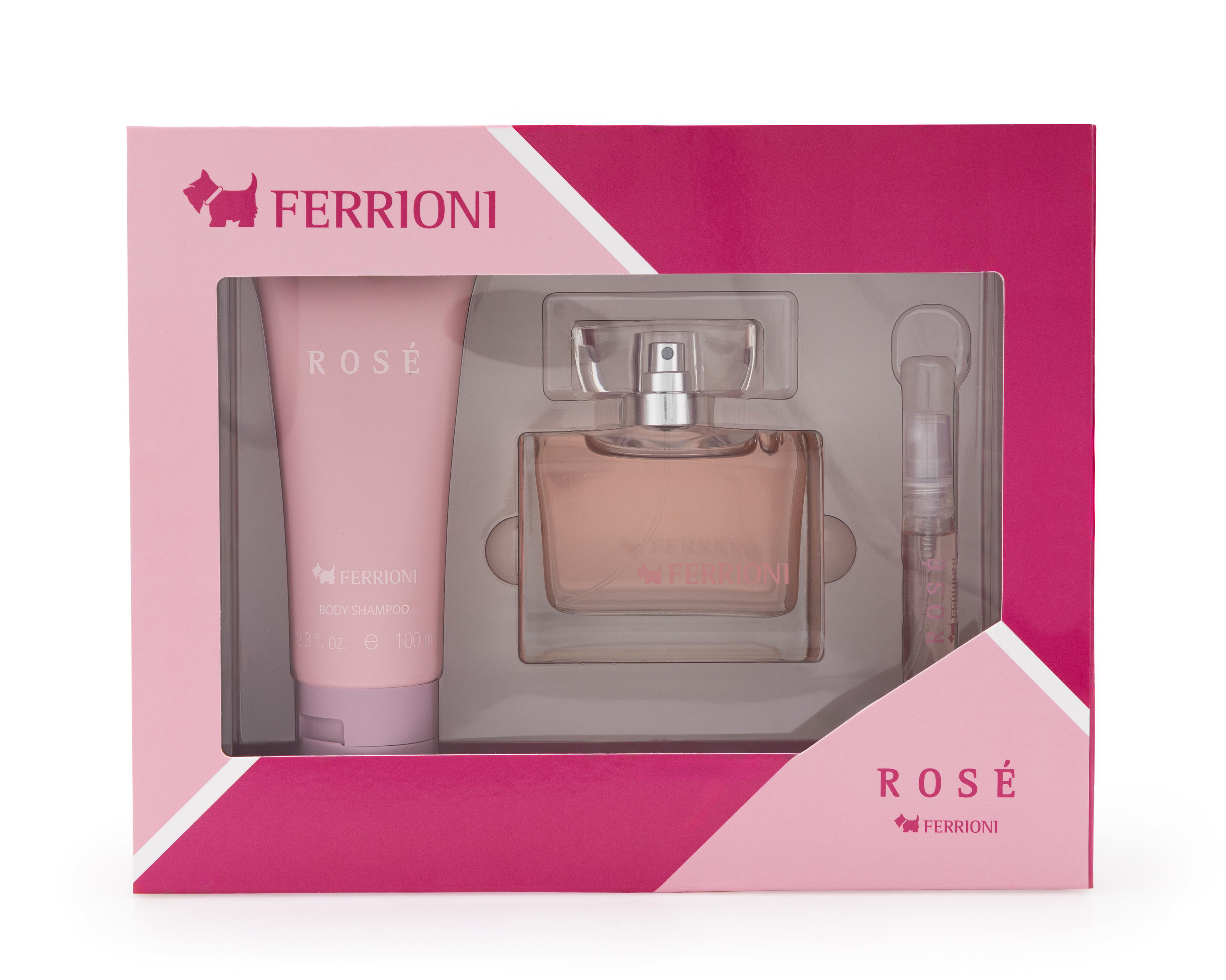 Foto 2 pulgar | Estuche para Mujer Ferrioni Rosé 3 Piezas