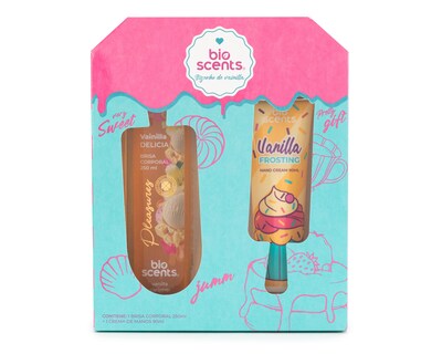 Foto 1 | Body y Crema Bioscents Vainilla Delicia 2 Piezas