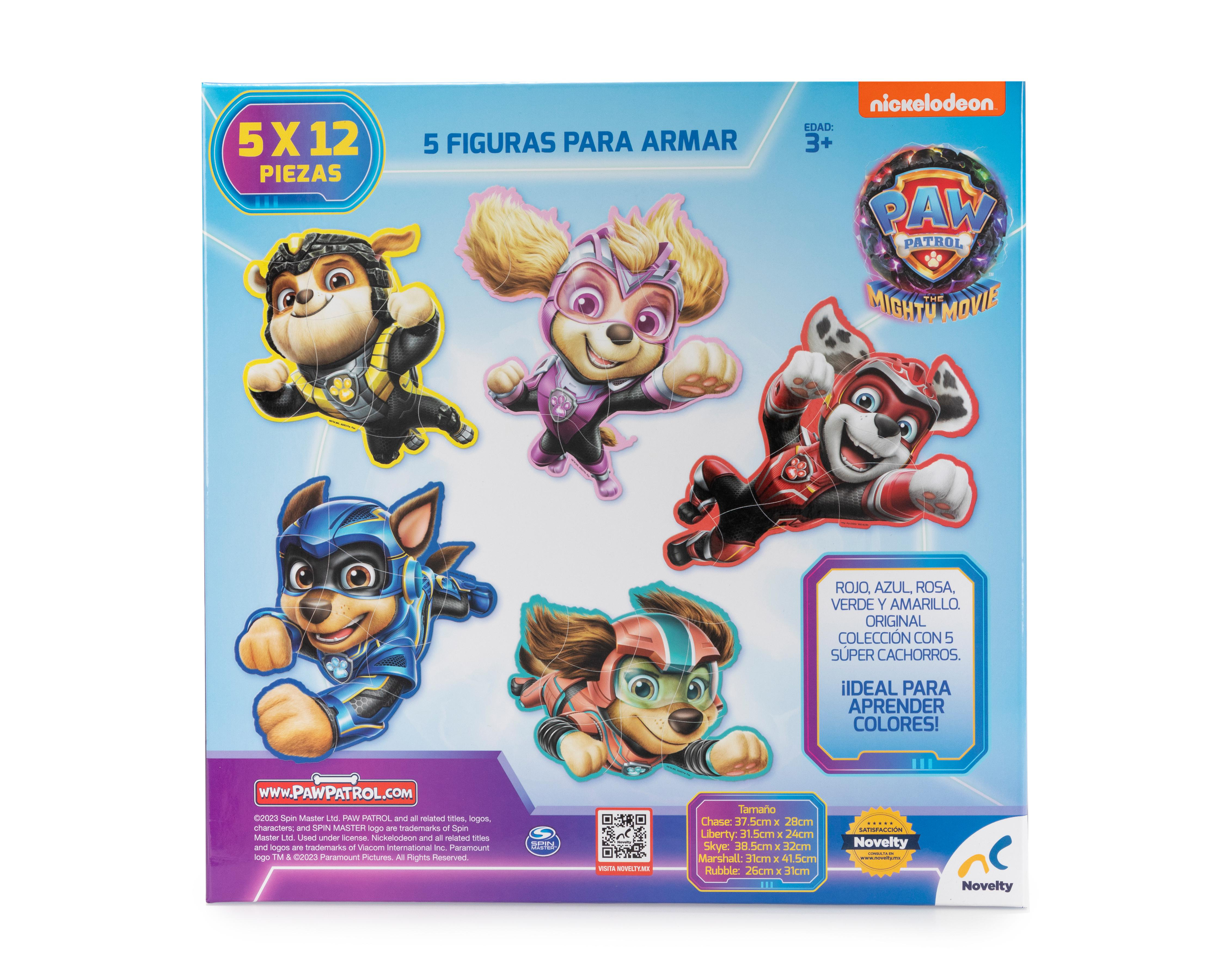 Foto 2 | Rompecabezas de Paw Patrol Novelty 60 Piezas