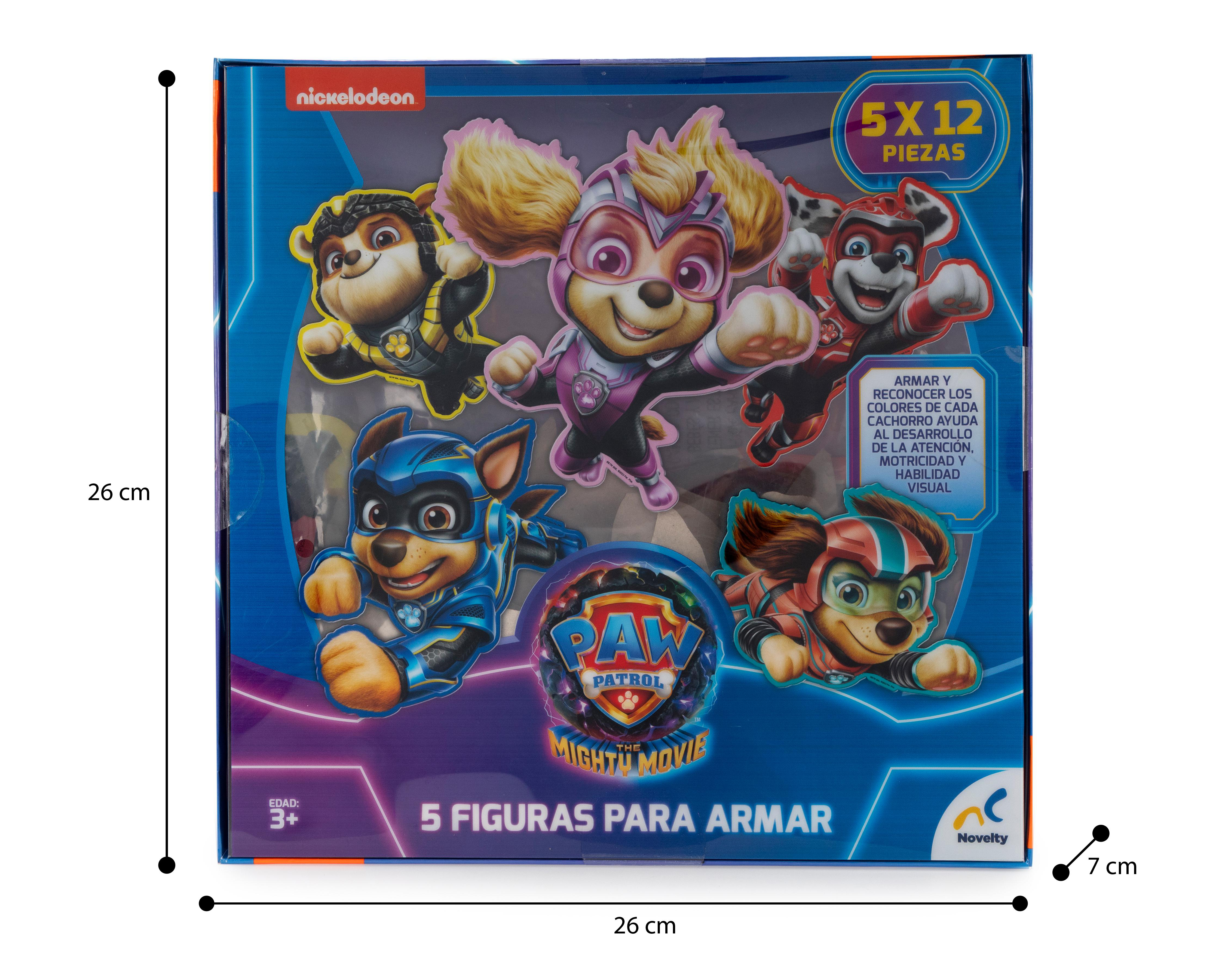 Foto 3 | Rompecabezas de Paw Patrol Novelty 60 Piezas