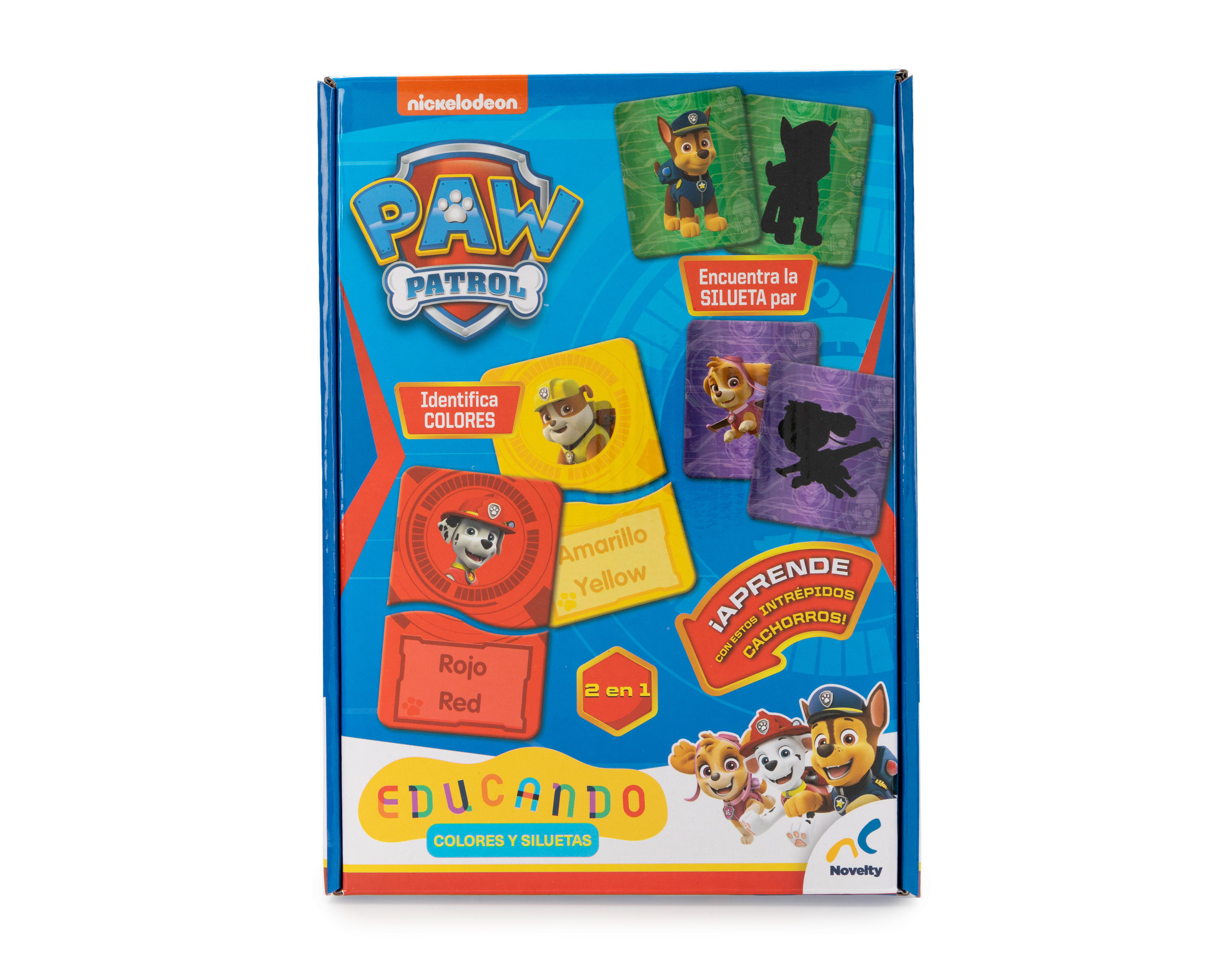 Jueguete Educativo Novelty Paw Patrol Educando Colores y Siluetas