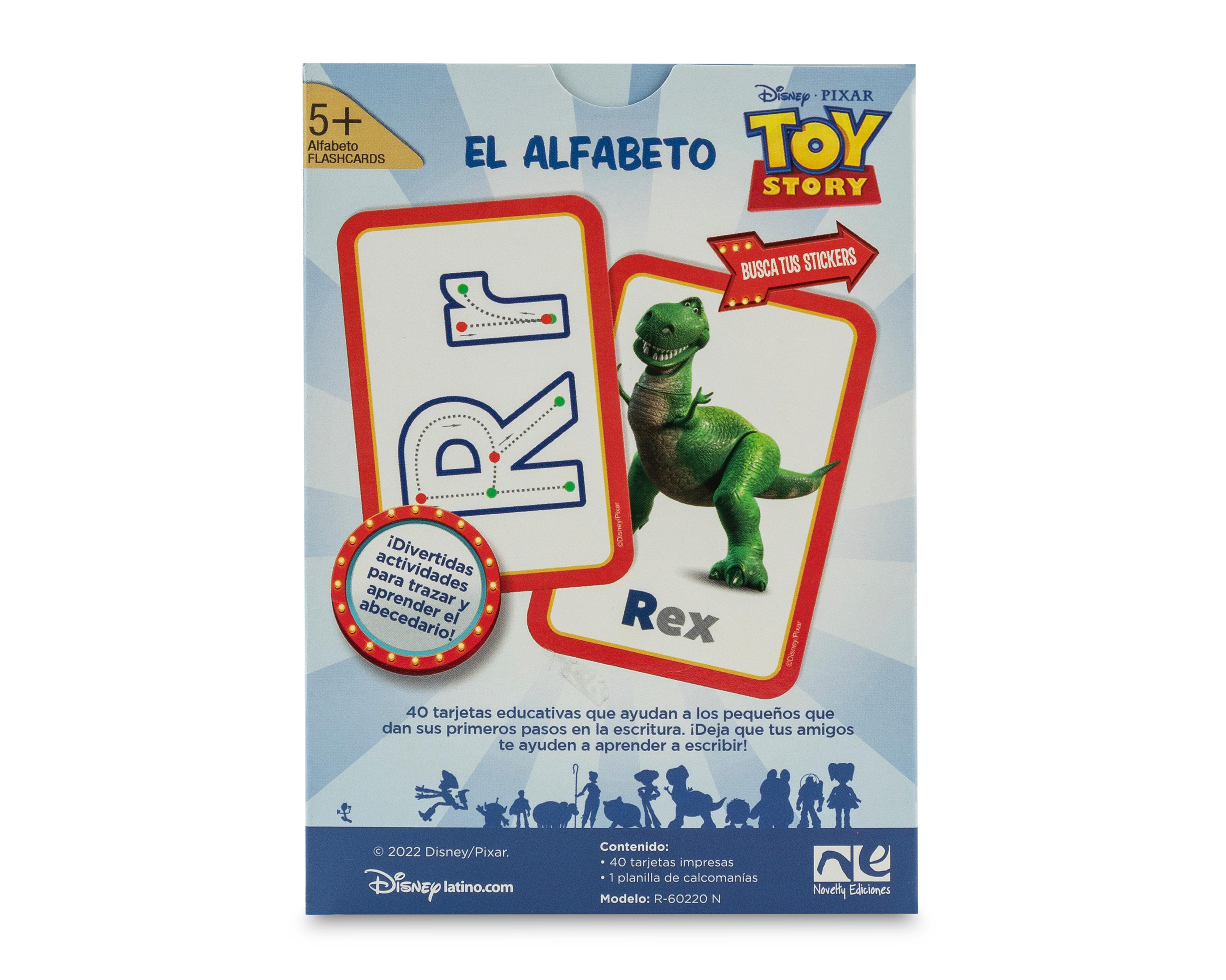 Foto 3 pulgar | El Alfabeto Disney Pixar Toy Story Novelty