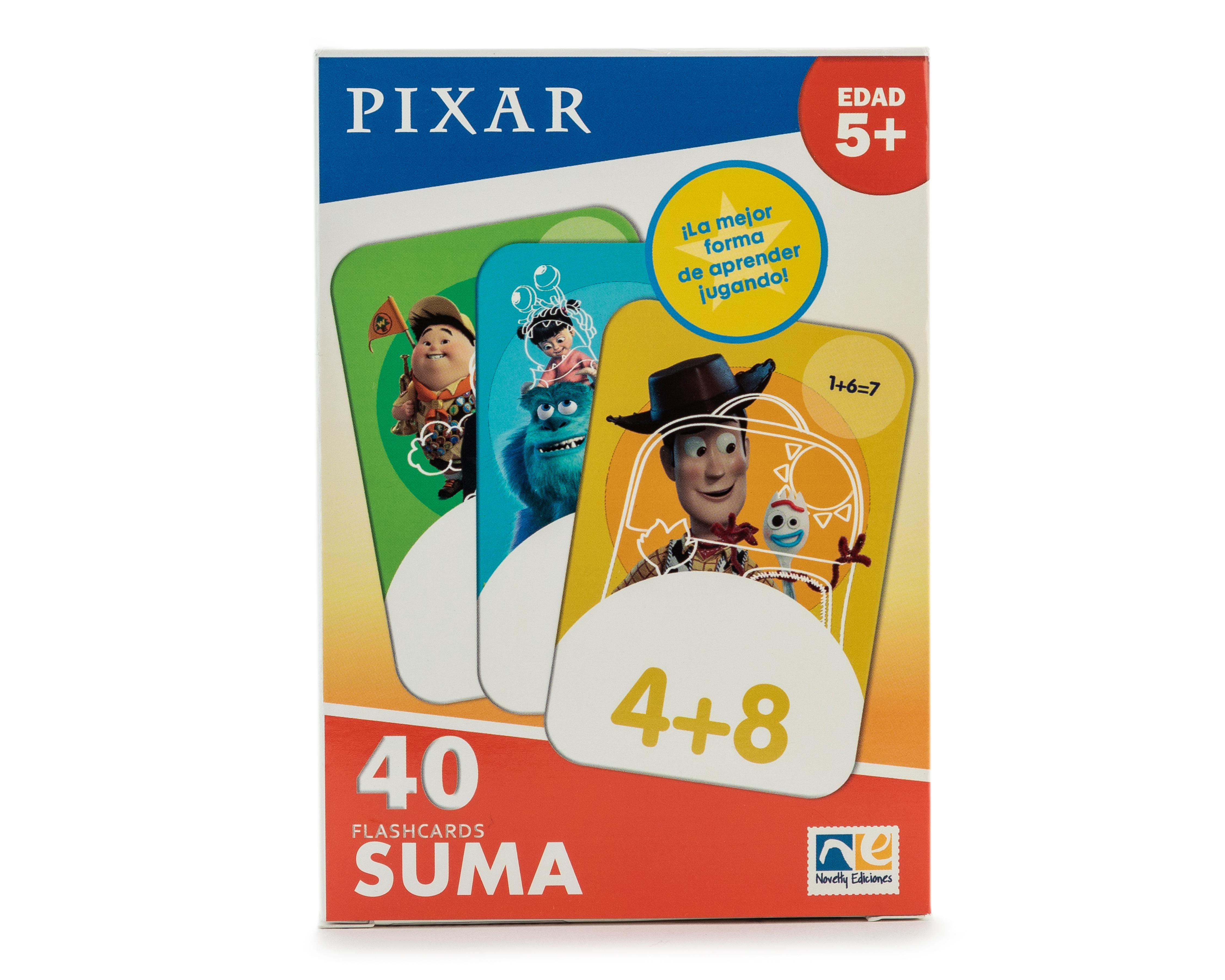 Juego de Cartas Novelty Pixar Suma