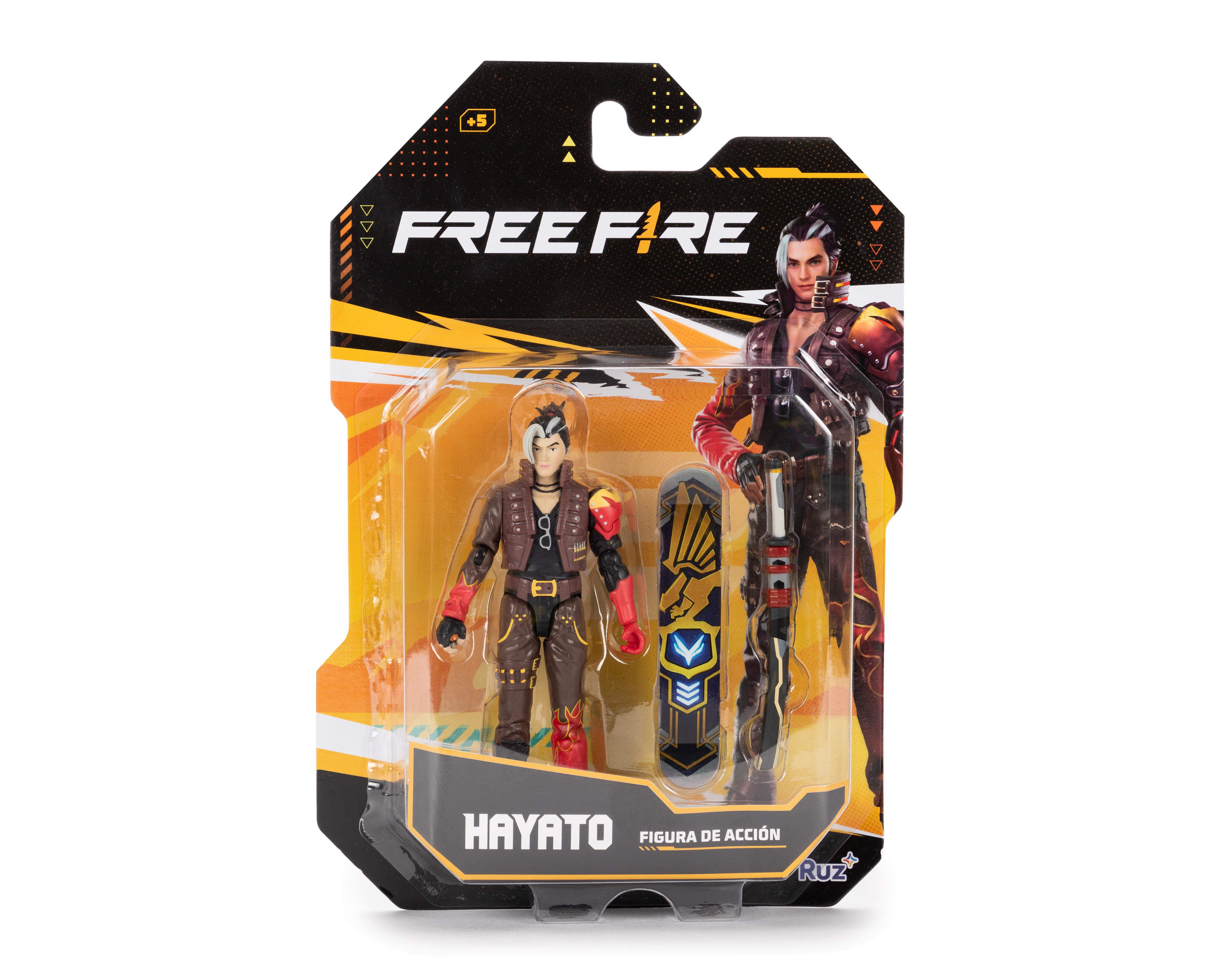 Figura de Acción Ruz Hayato Free Fire