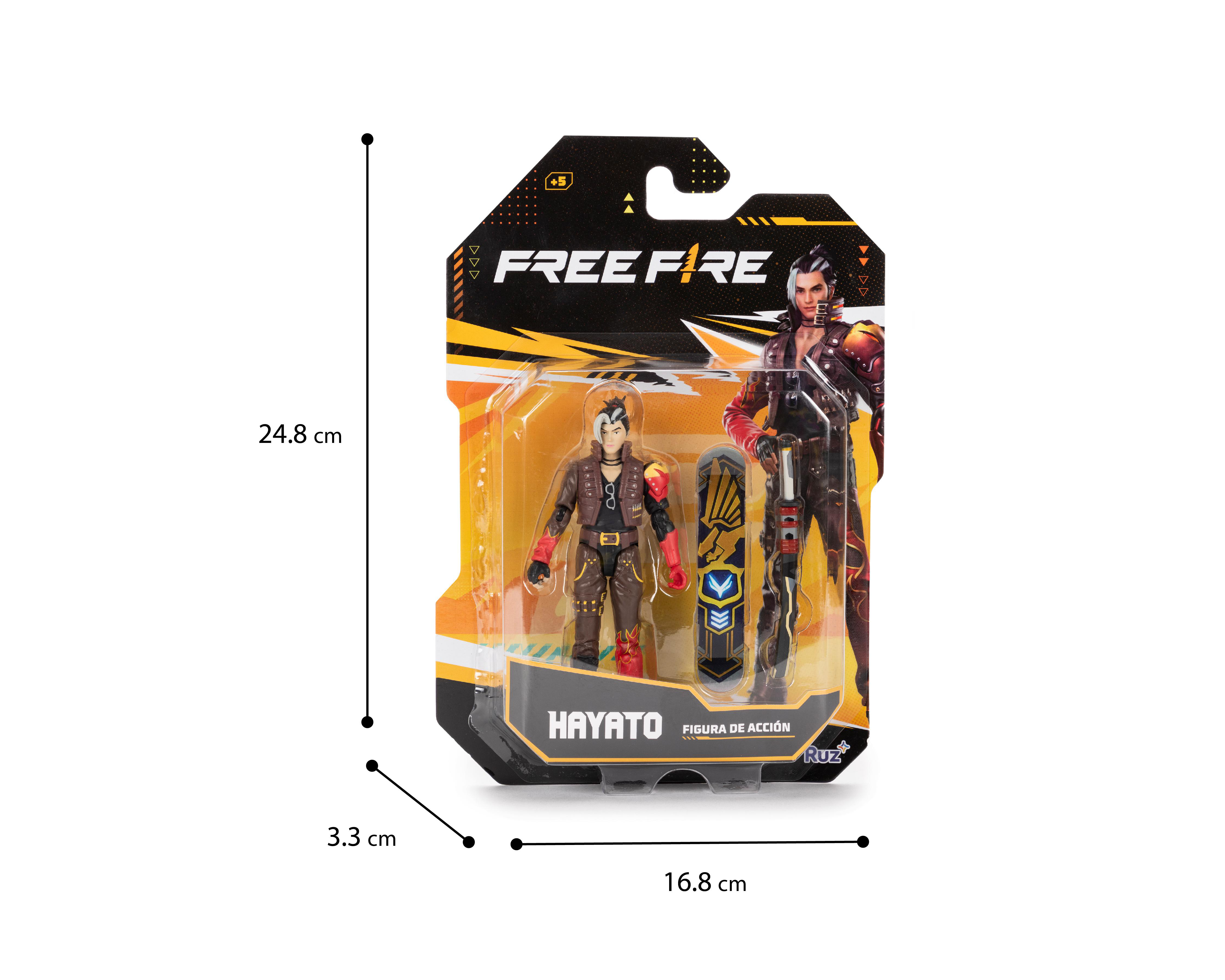 Foto 3 | Figura de Acción Ruz Hayato Free Fire