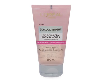 Foto 1 | Gel de Limpieza Anti-Manchas L'Oréal Glycolic Bright 150 ml