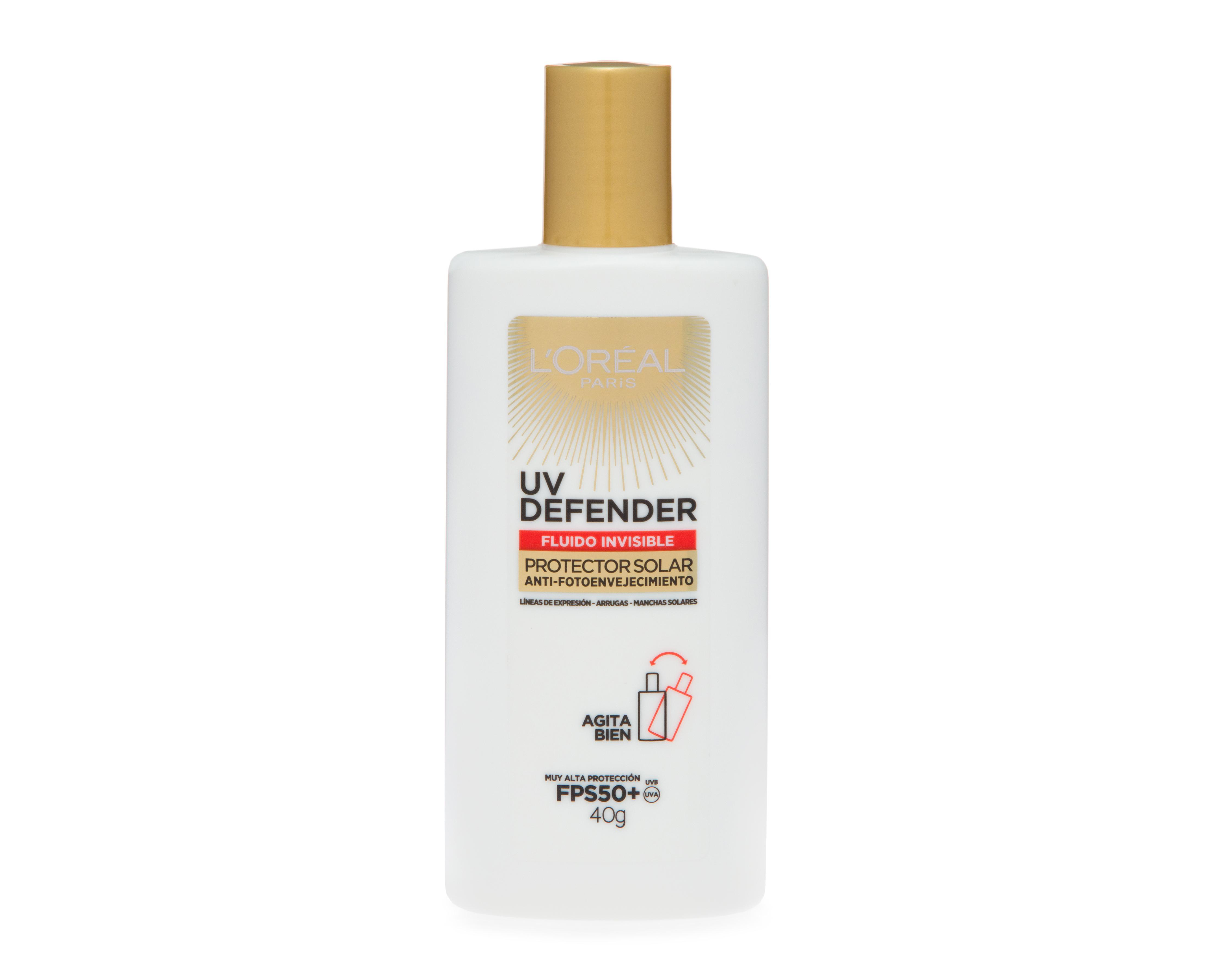 Foto 1 | Protector Solar Fluido Invisible L'Oréal UV Defender 40 g