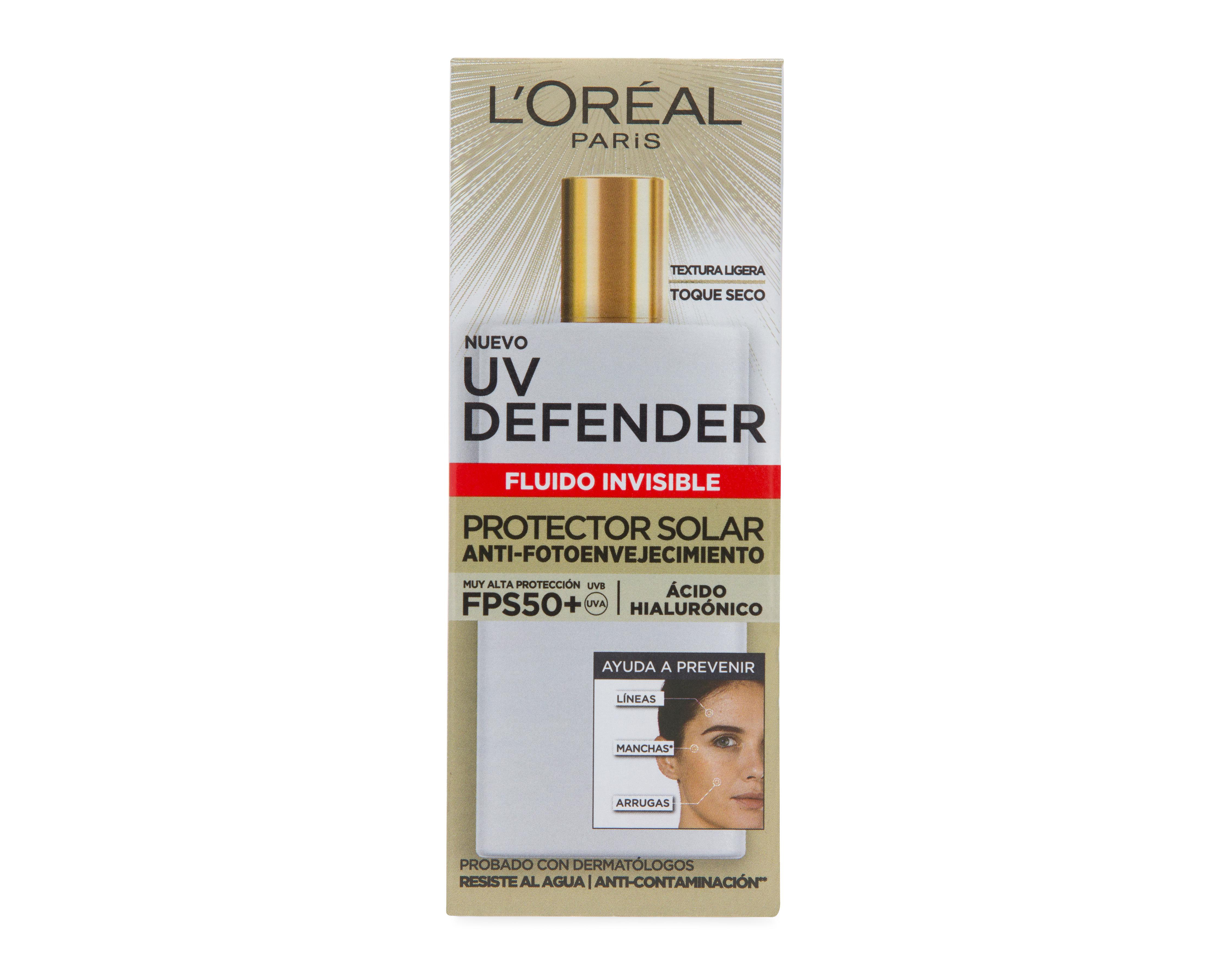 Foto 4 | Protector Solar Fluido Invisible L'Oréal UV Defender 40 g