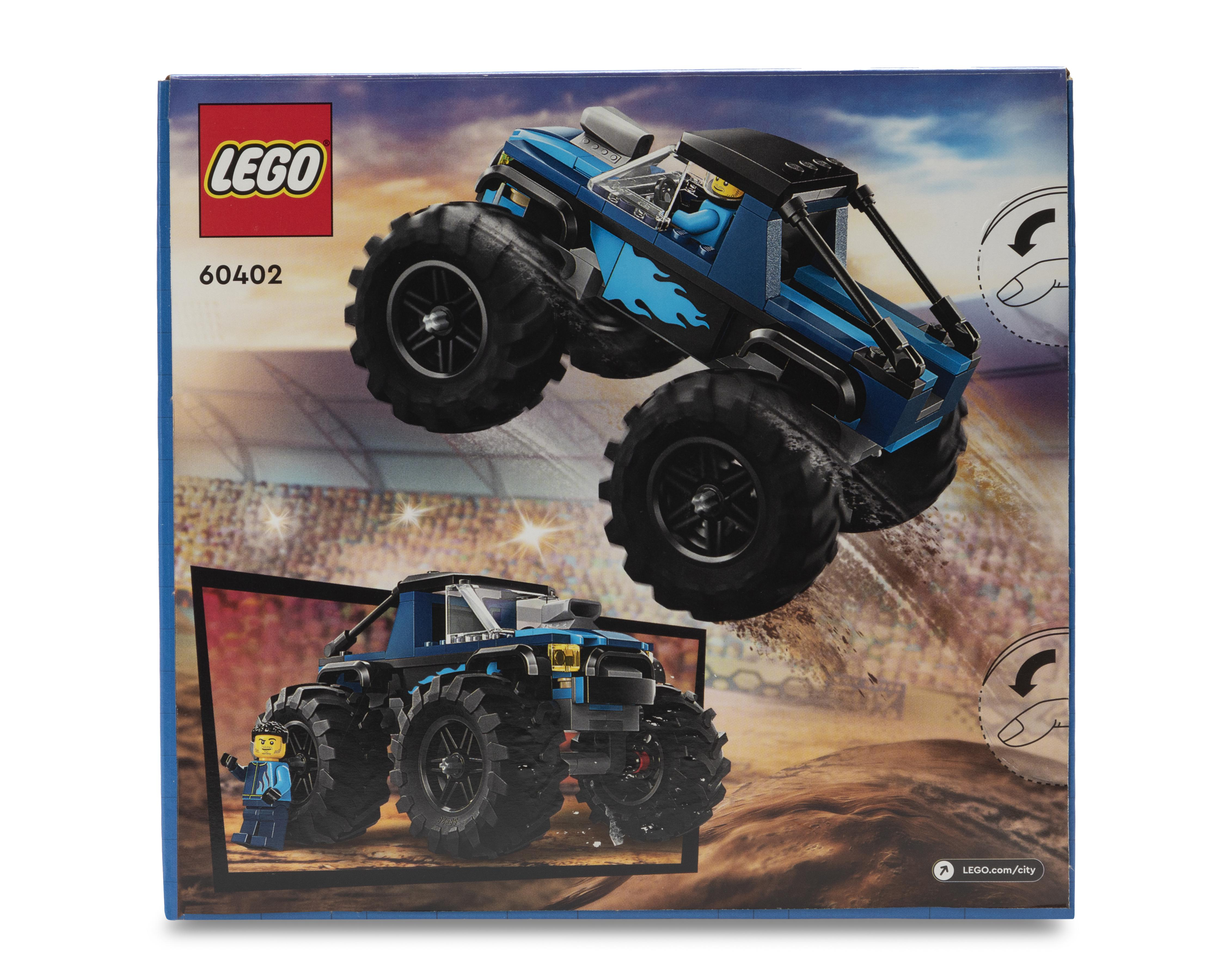 Foto 3 pulgar | LEGO Monster Truck Azul 60402