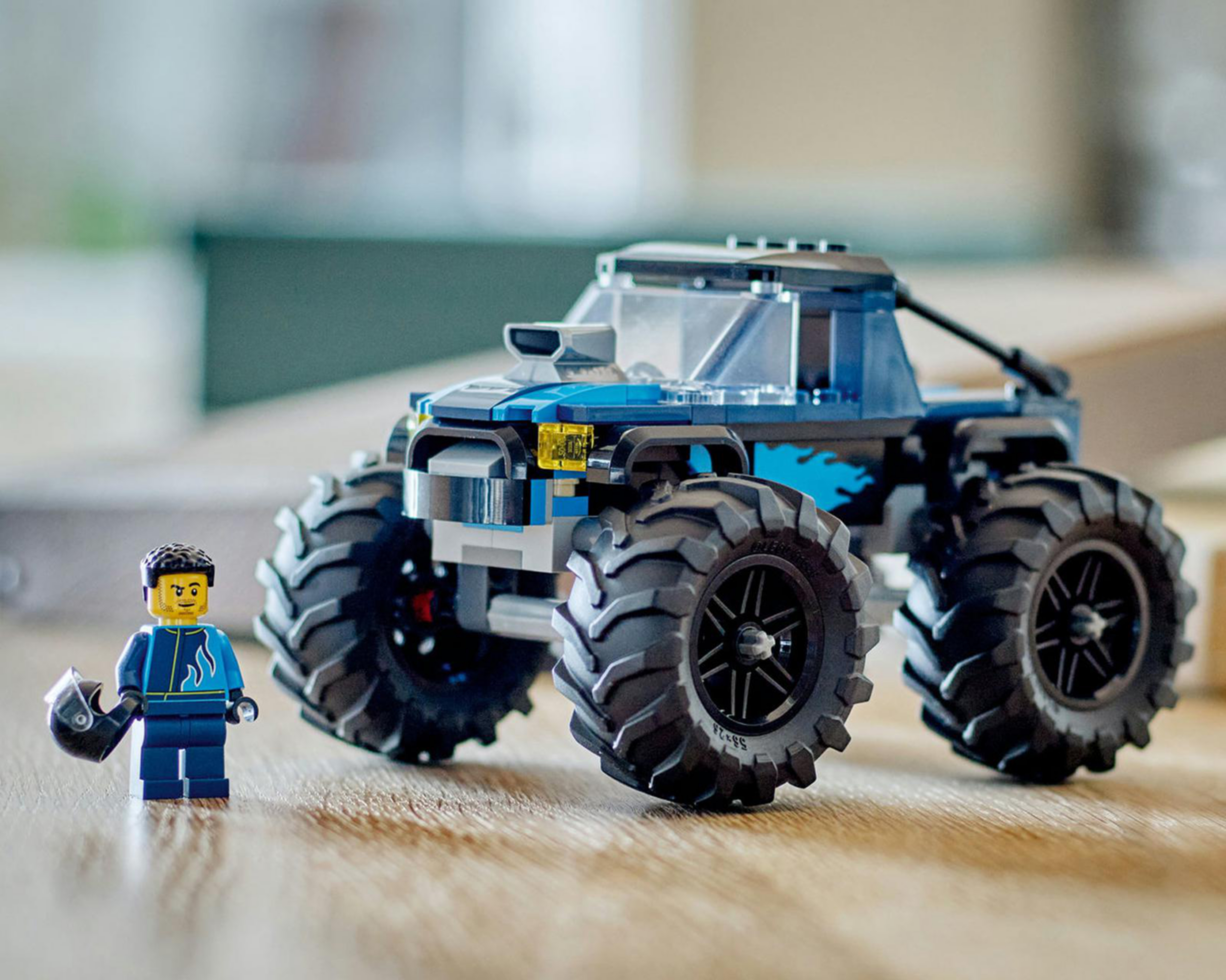 Foto 7 pulgar | LEGO Monster Truck Azul 60402