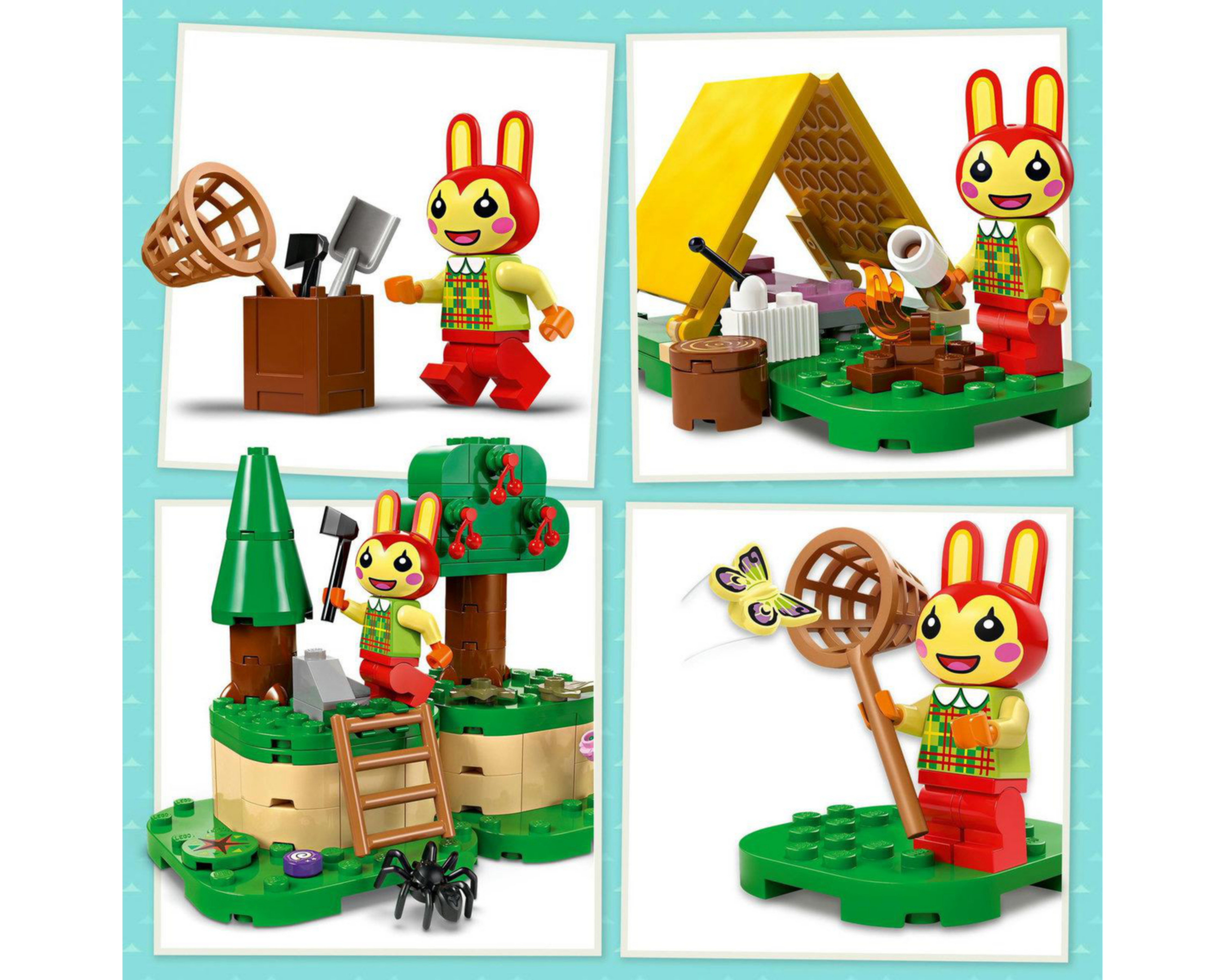Foto 9 pulgar | LEGO Animal Crossing: Bunnie's Outdoor Activities