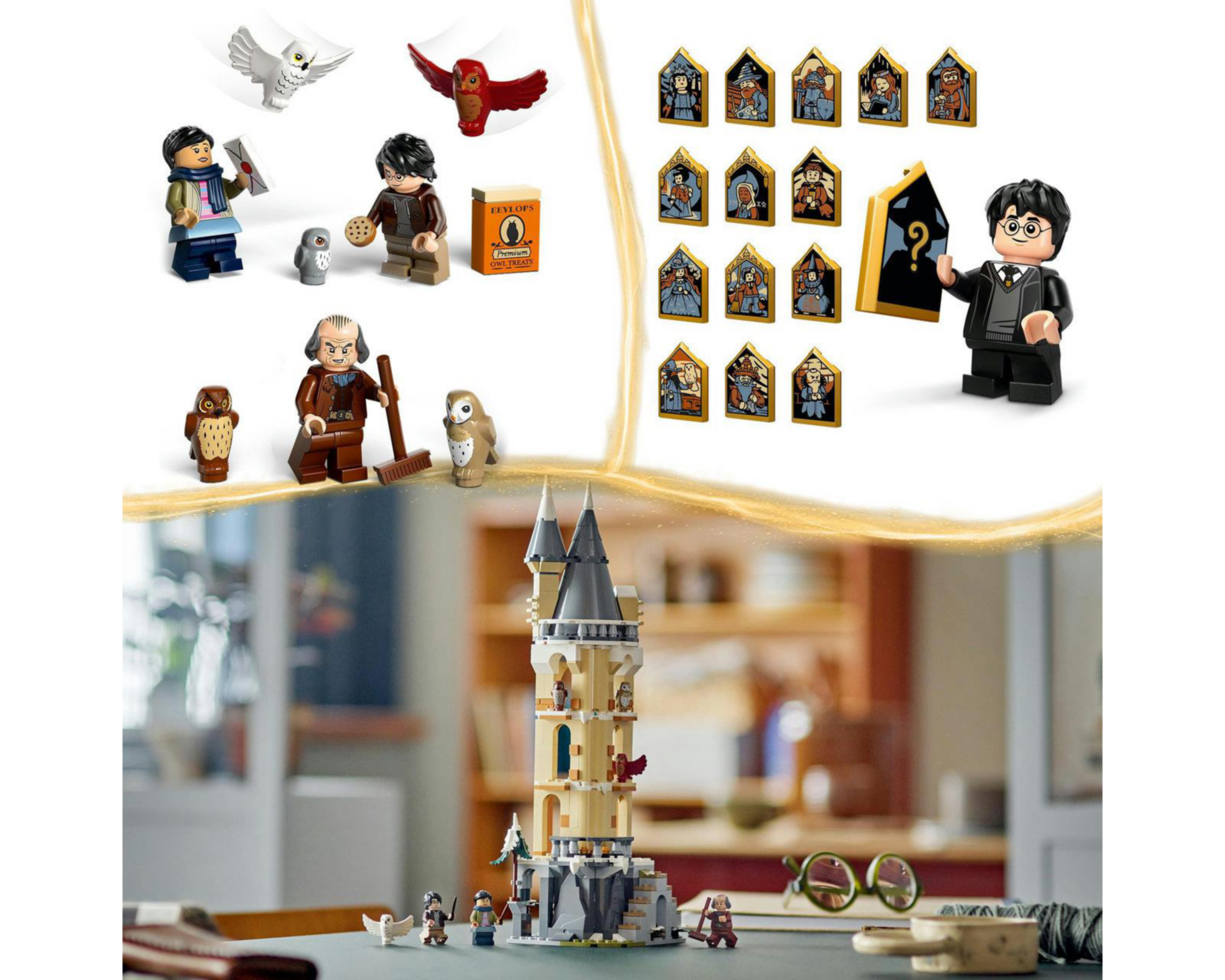 Foto 9 pulgar | LEGO Harry Potter Lechucería del Castillo de Hogwarts