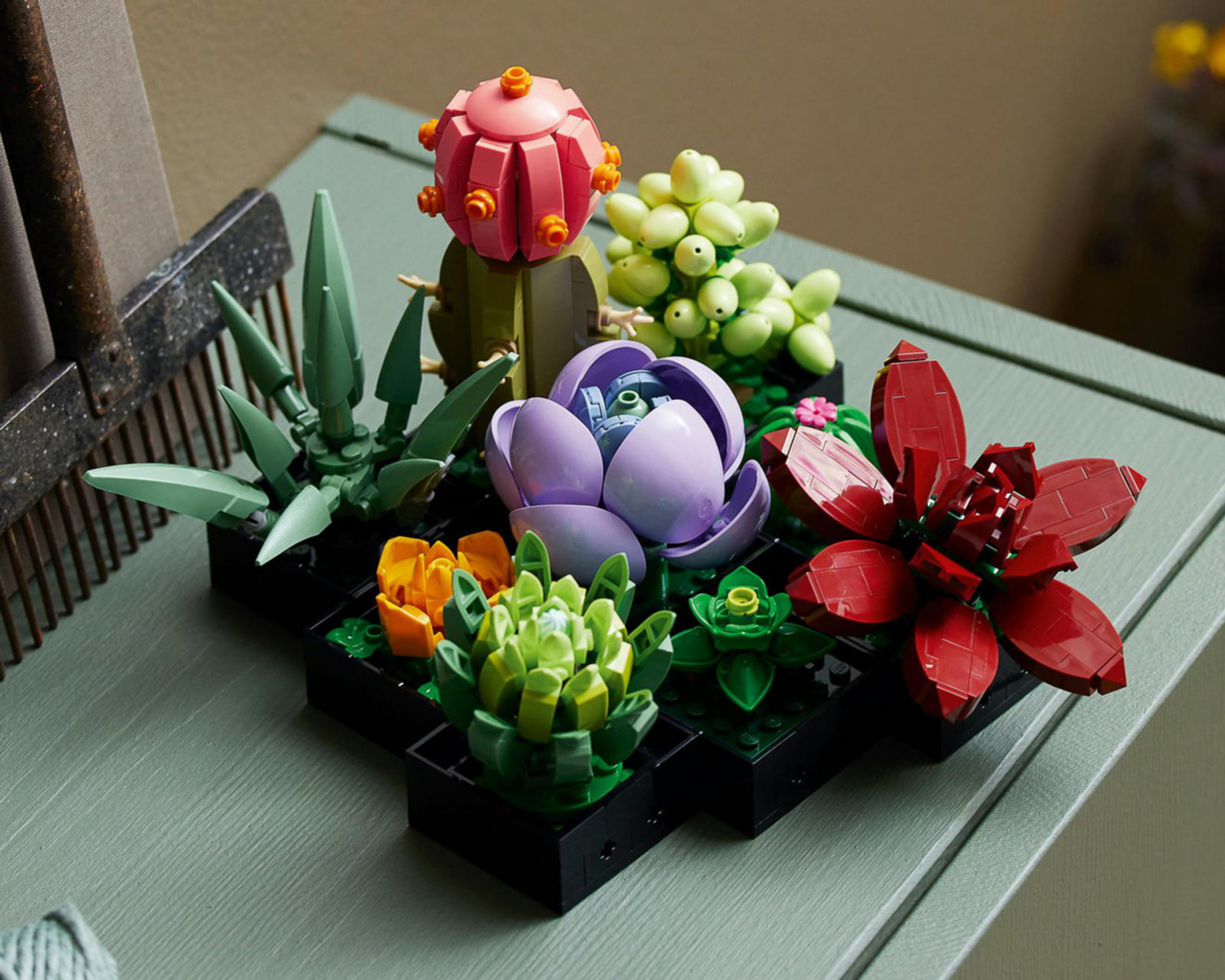 Foto 7 pulgar | LEGO Botanical Collection Suculentas