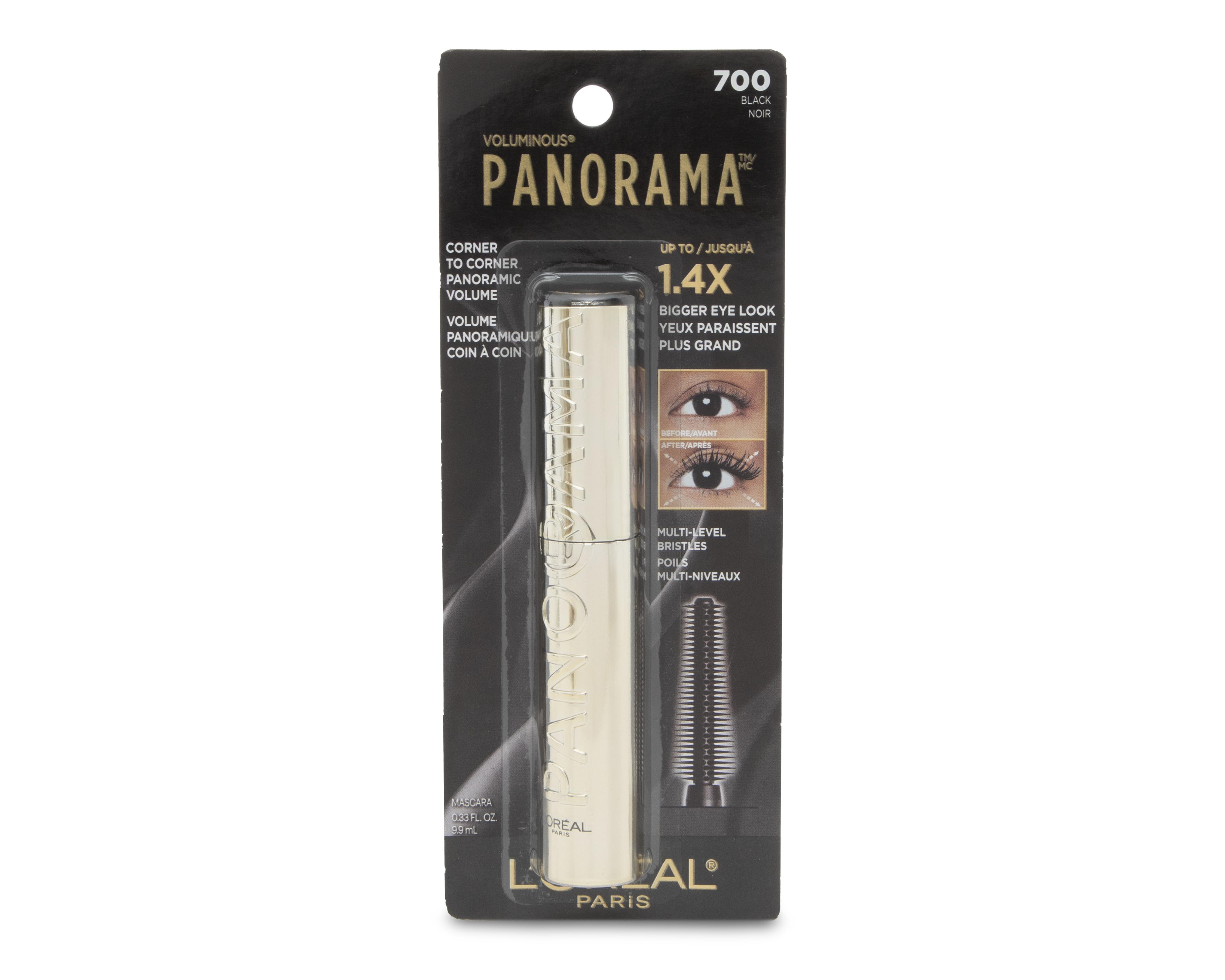 Foto 2 pulgar | Máscara para Pestañas L'Oreal Voluminous Panorama Black 9.9 ml