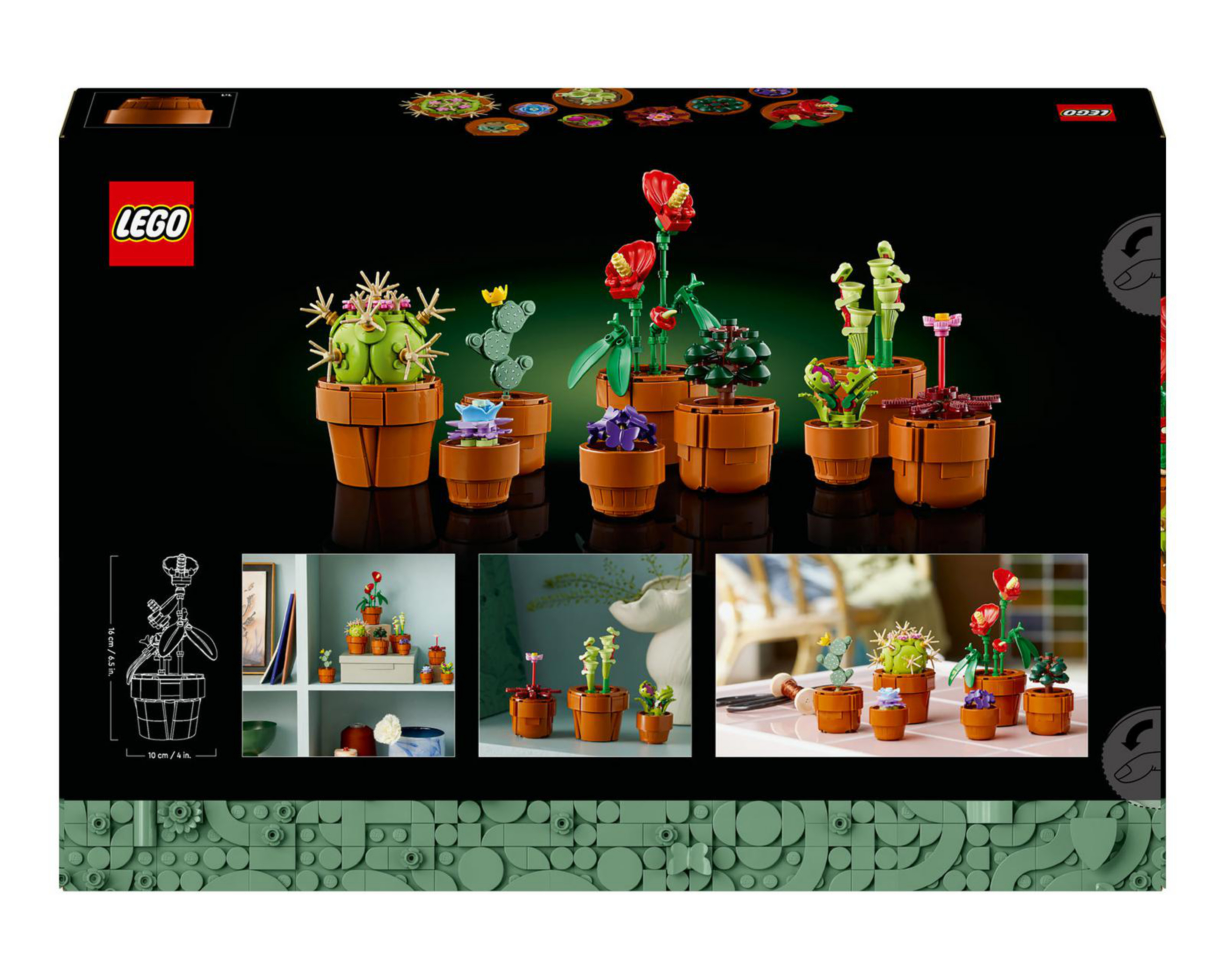 Foto 10 pulgar | LEGO Botanical Collection Plantas Diminutas