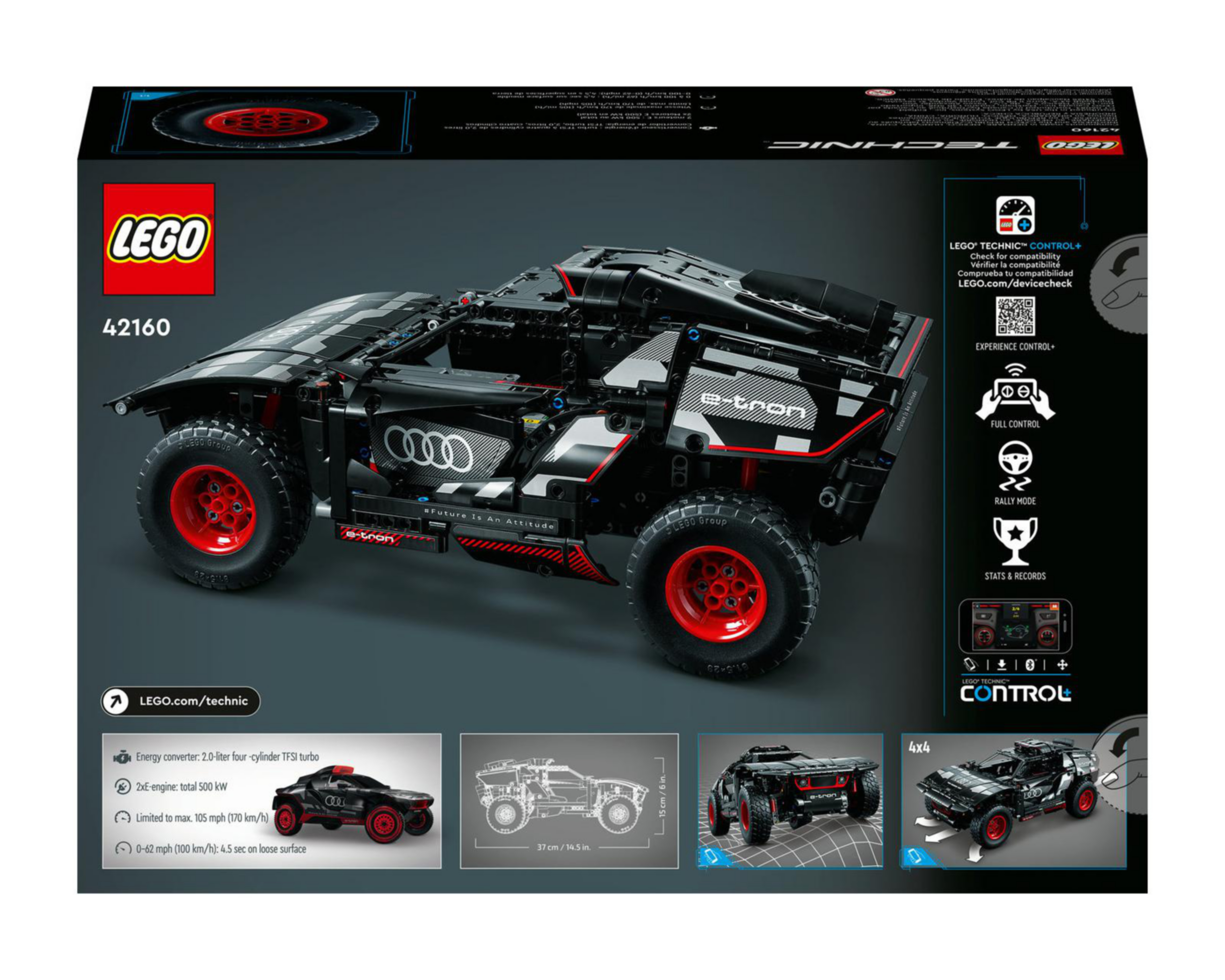 Foto 10 pulgar | LEGO Technic: Audi RS Q e-tron