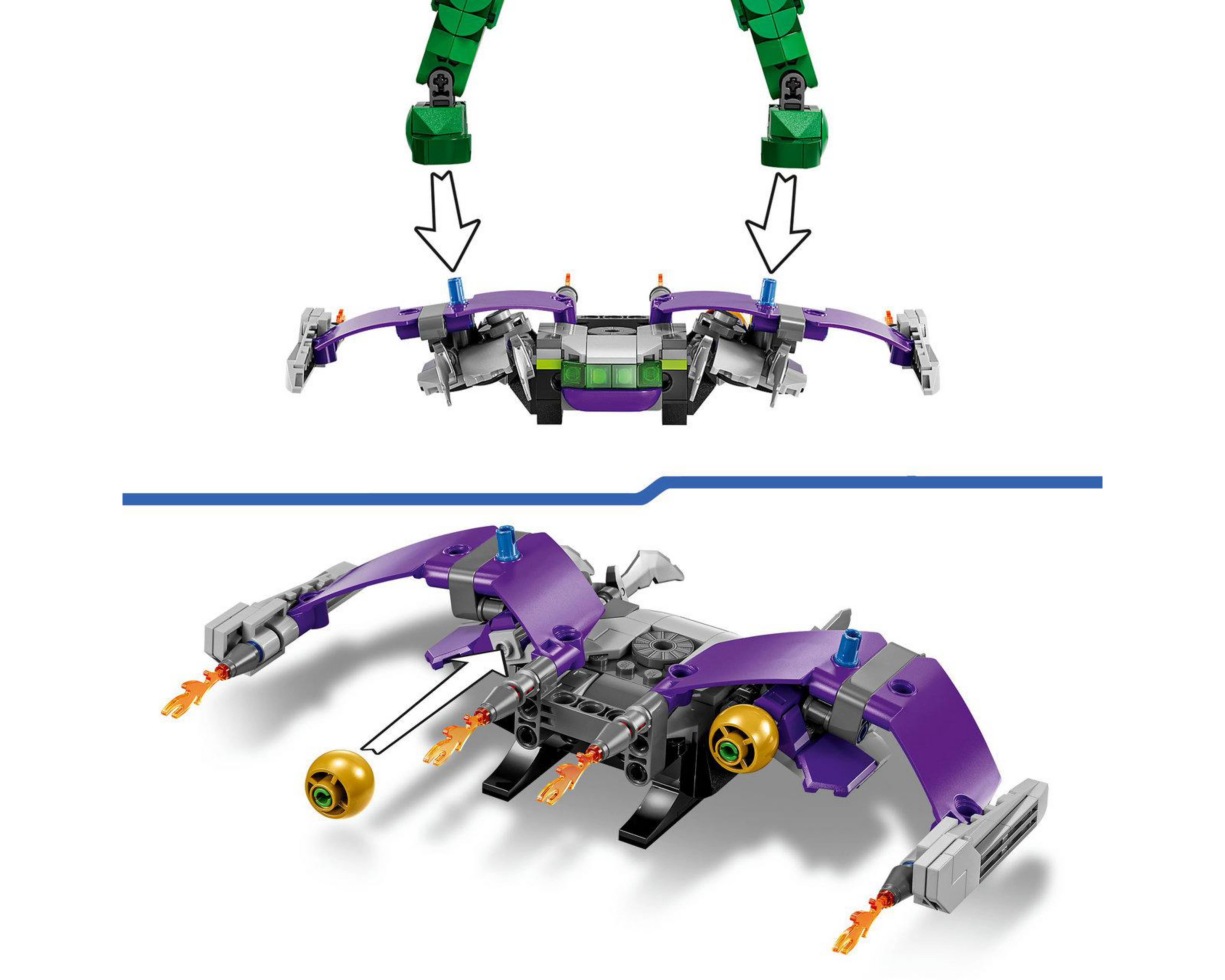 Foto 9 pulgar | LEGO Marvel: Duende Verde