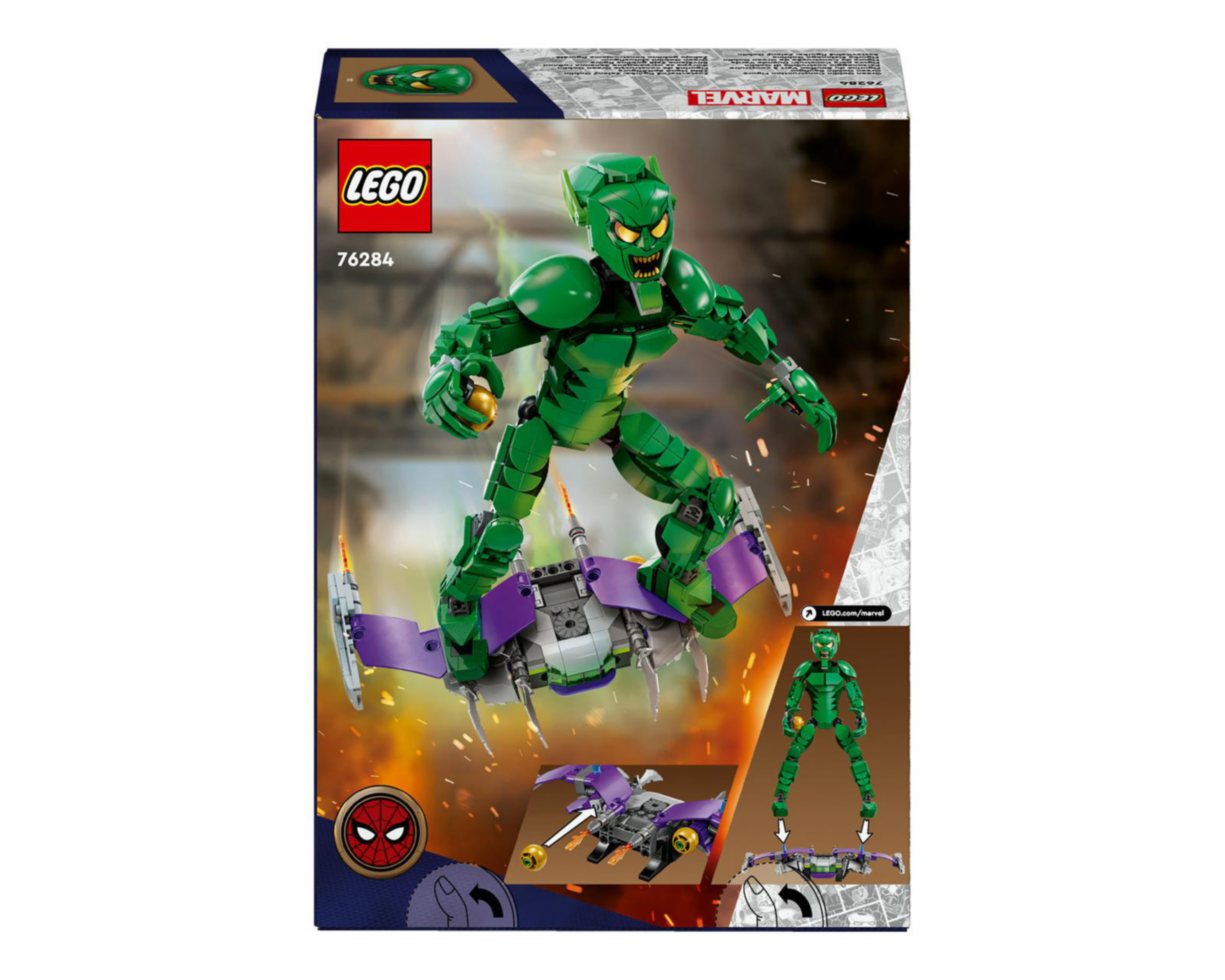 Foto 10 pulgar | LEGO Marvel: Duende Verde