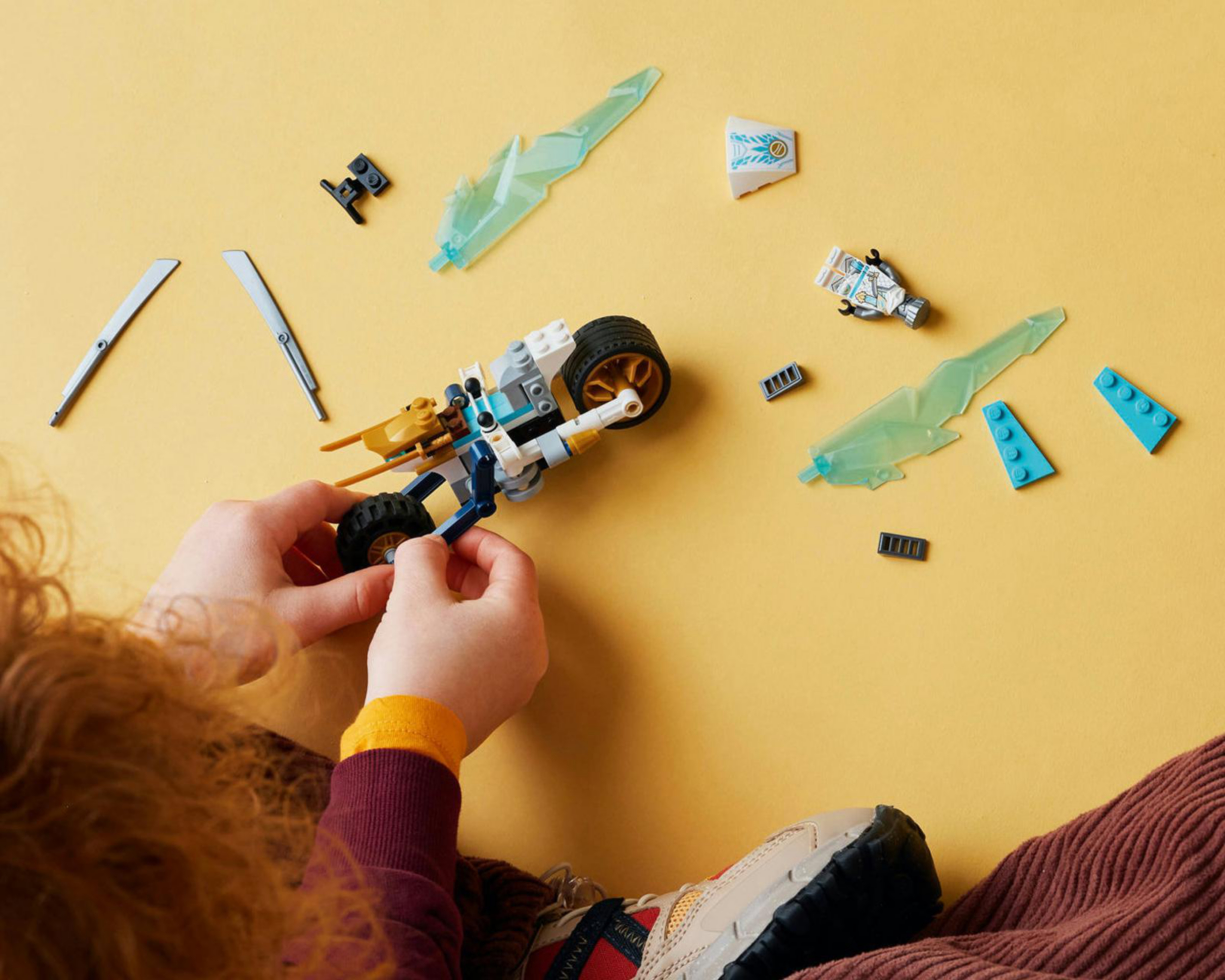 Foto 4 | LEGO Ninjago: Moto de Hielo de Zane