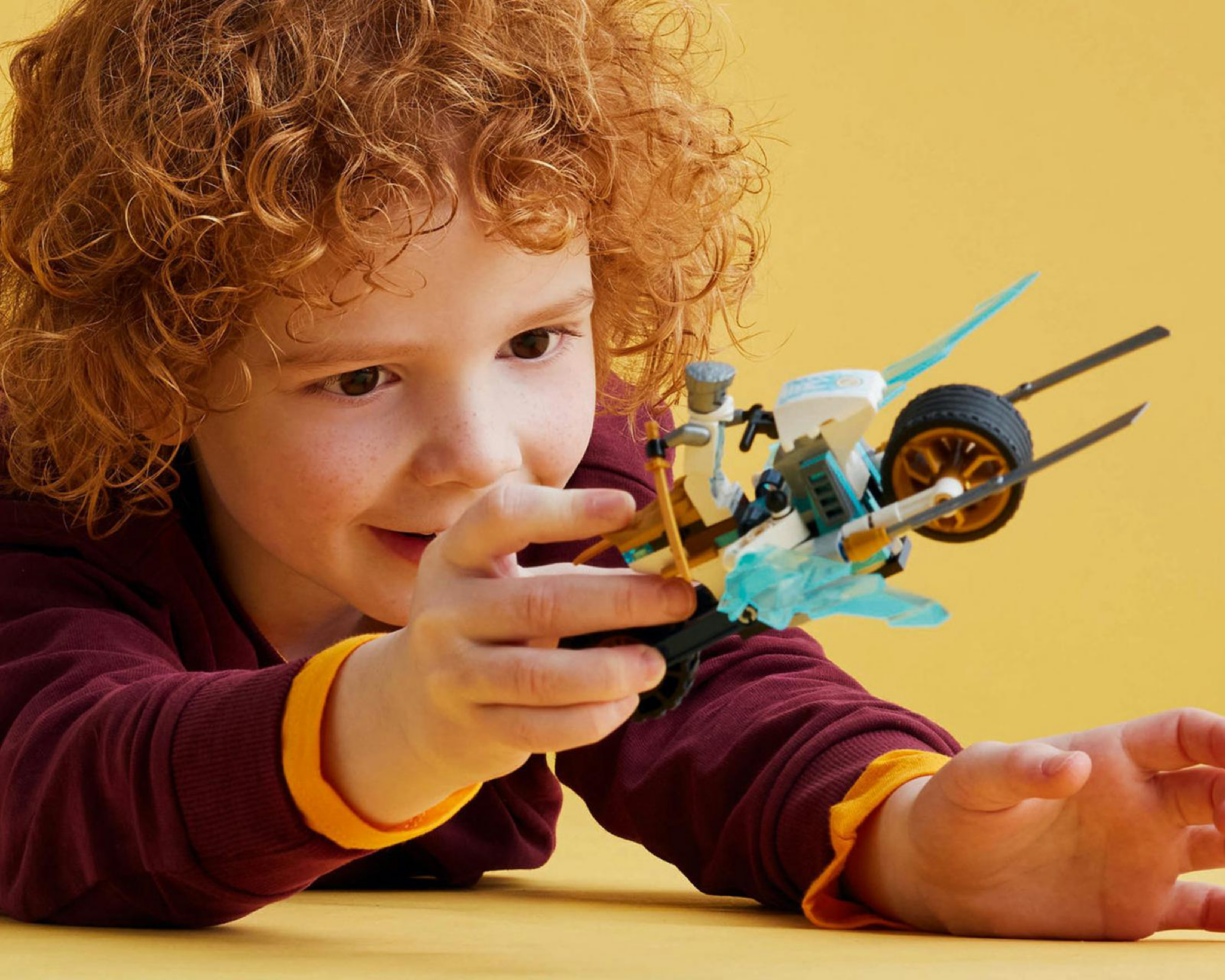 Foto 6 pulgar | LEGO Ninjago: Moto de Hielo de Zane