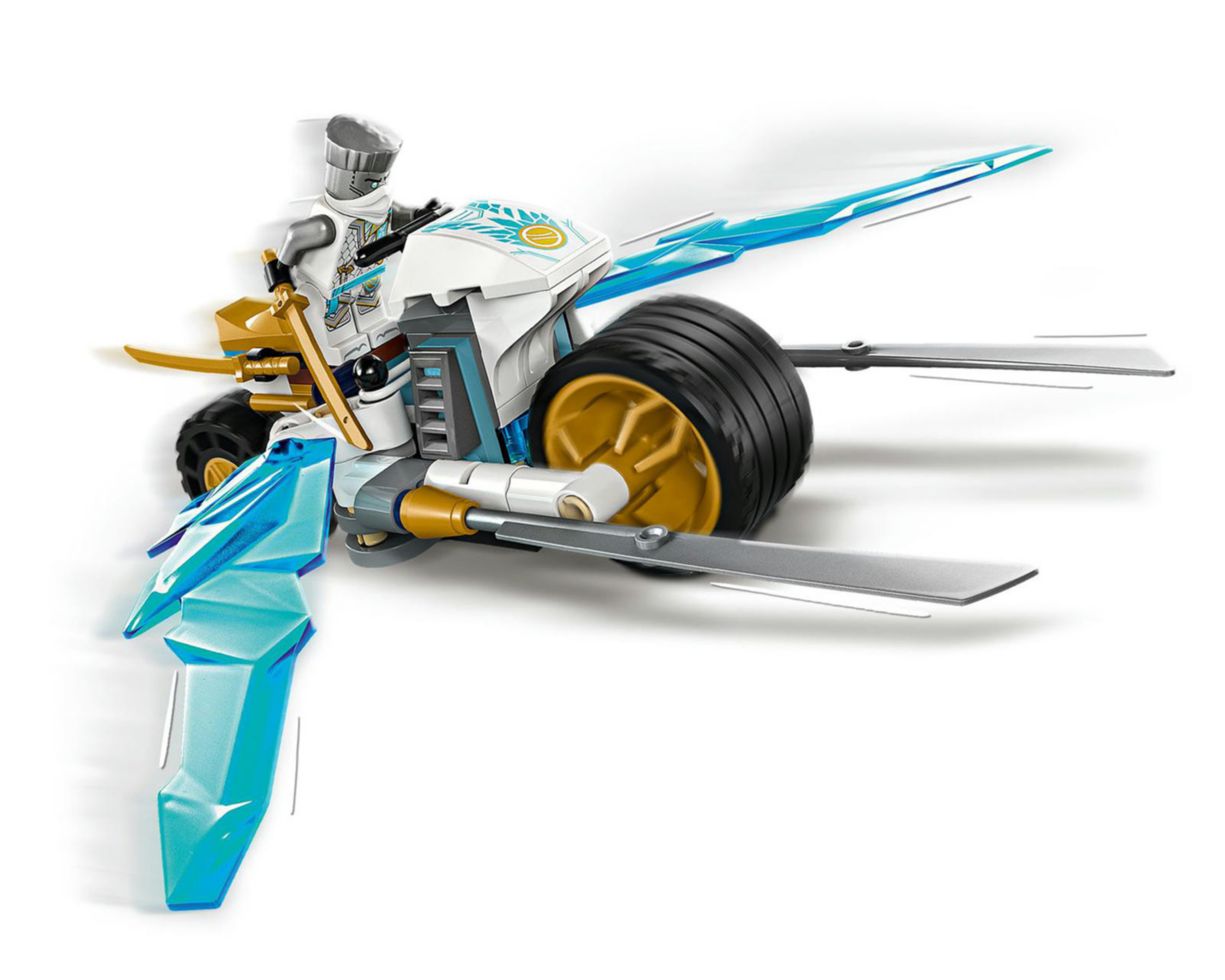 Foto 8 pulgar | LEGO Ninjago: Moto de Hielo de Zane