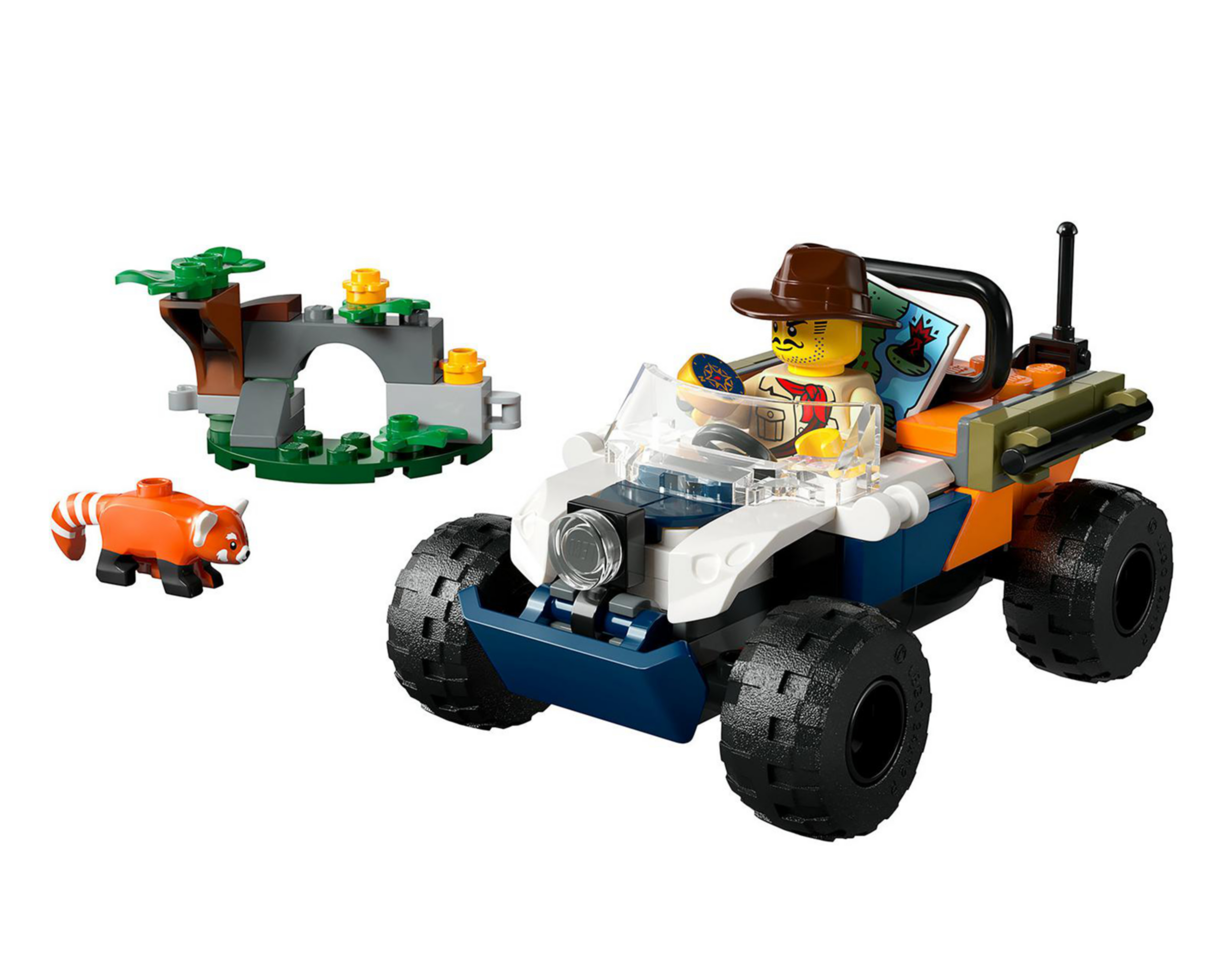 Foto 4 pulgar | LEGO City: Exploradores de la Jungla Todoterreno y Misión del Panda Rojo