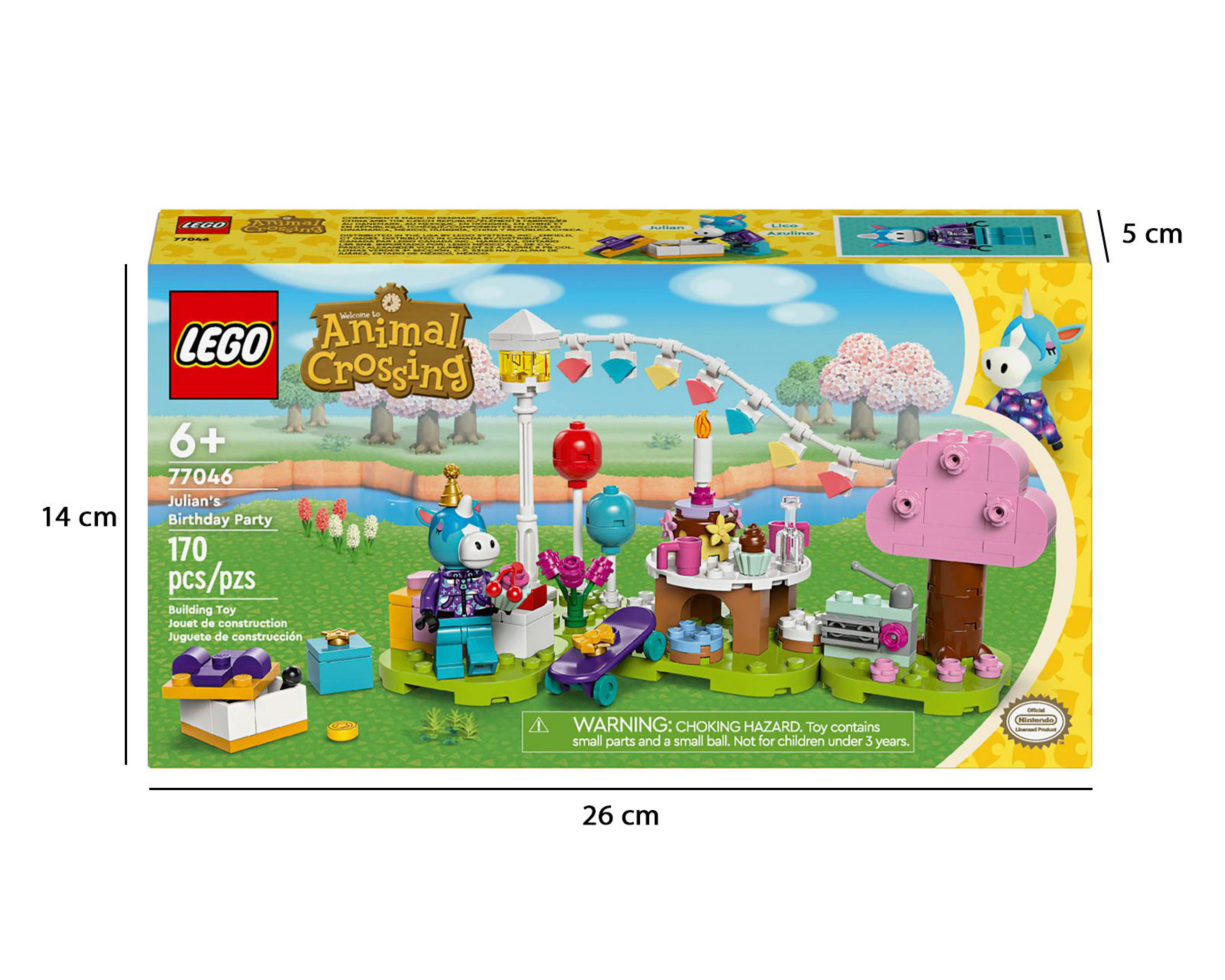 Foto 11 pulgar | LEGO Animal Crossing: Fiesta de Cumpleaños de Azulino