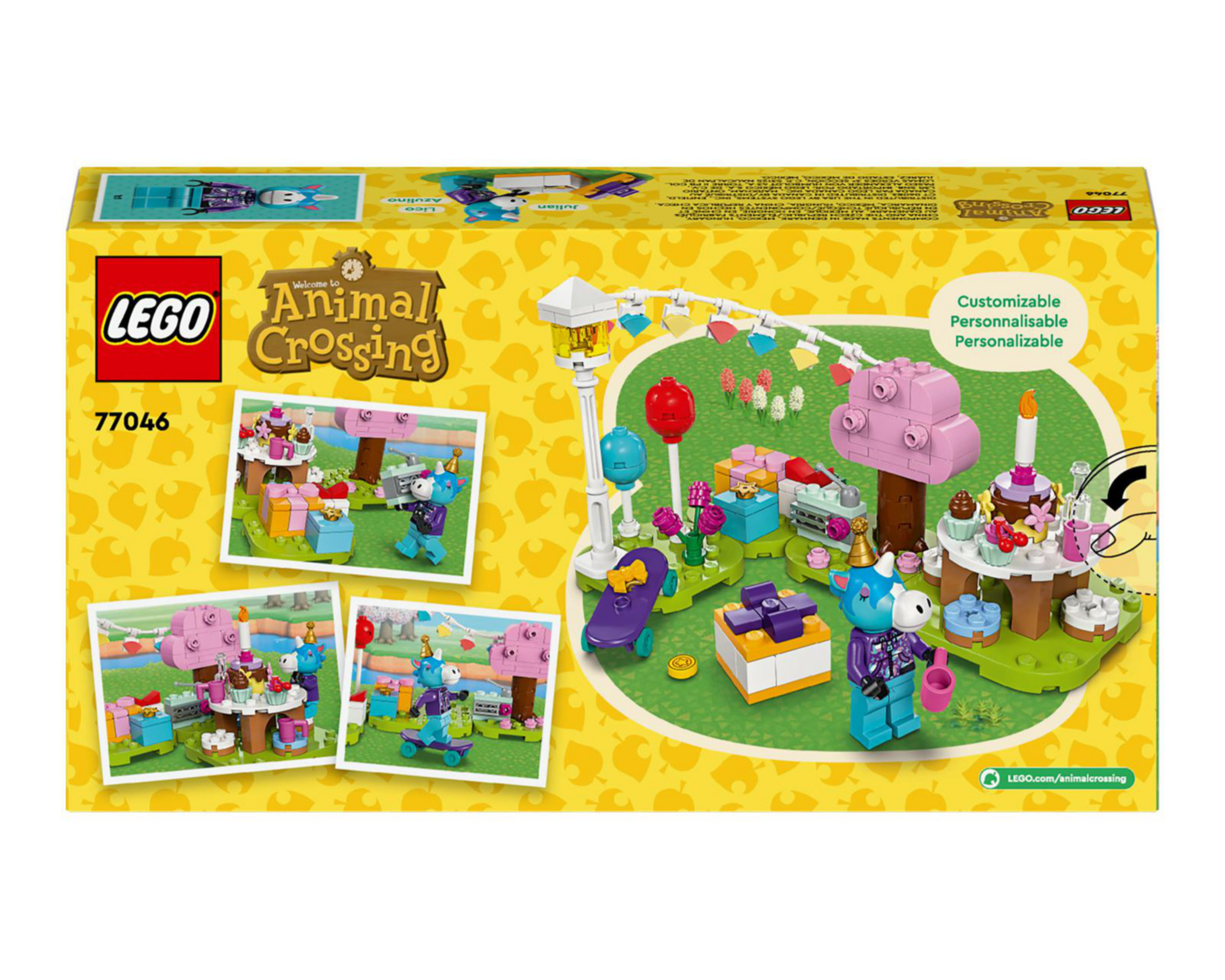 Foto 9 | LEGO Animal Crossing: Fiesta de Cumpleaños de Azulino
