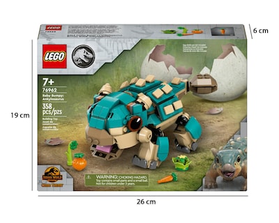 Foto 10 | LEGO Jurassic World Bumpy Bebé: Ankylosaurus
