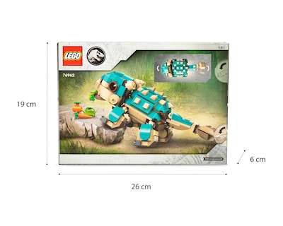 Foto 3 | LEGO Jurassic World Bumpy Bebé: Ankylosaurus