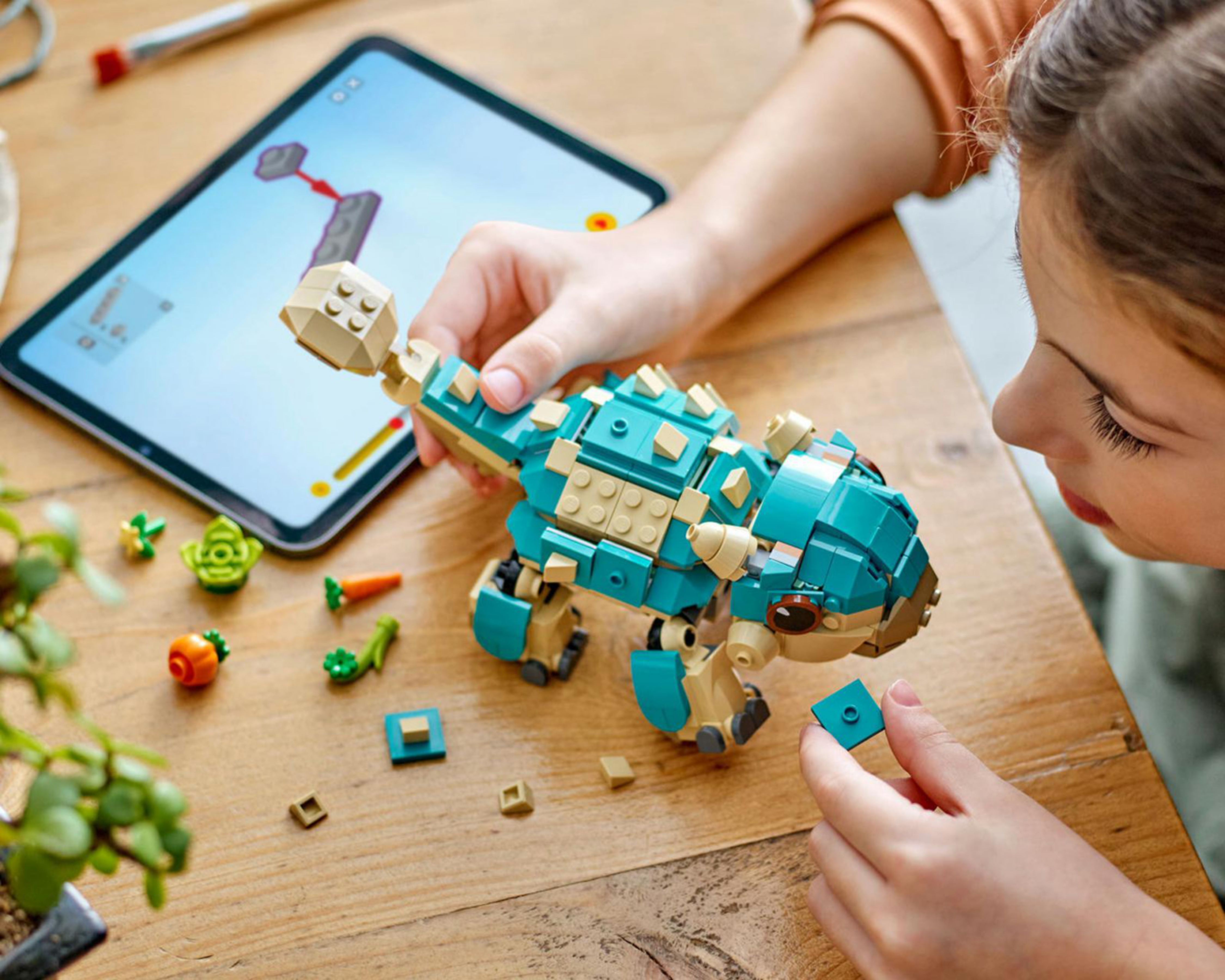Foto 4 | LEGO Jurassic World Bumpy Bebé: Ankylosaurus
