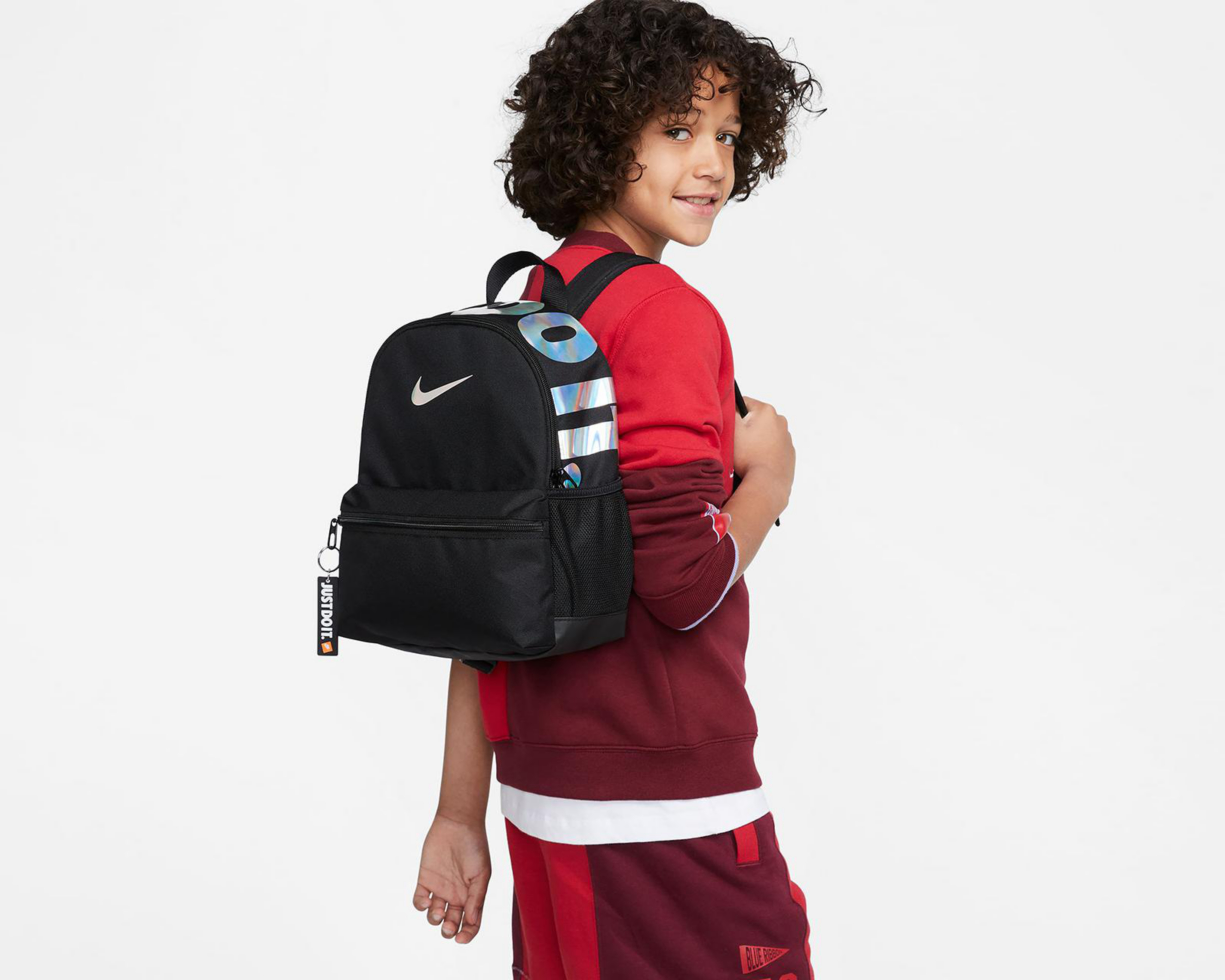 Foto 7 pulgar | Mochila Nike Brasilia JDI Negra