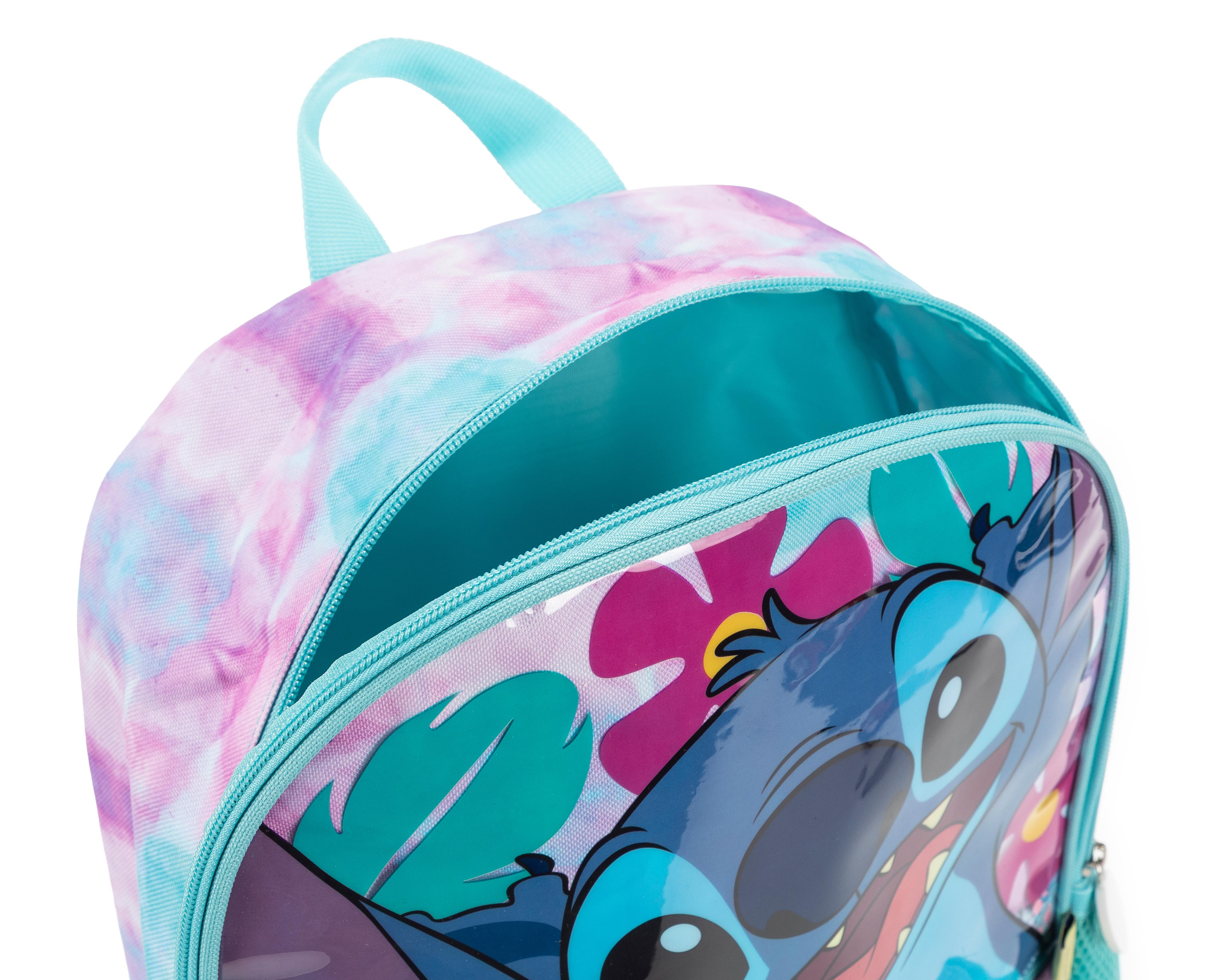 Foto 5 pulgar | Mochila Escolar Disney Stitch con Bolsa