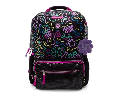 Foto 1 | Mochila Escolar Chenson Happy Girl Negra