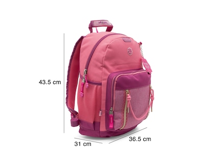 Foto 7 | Mochila Escolar Chenson Happy Girl Rosa