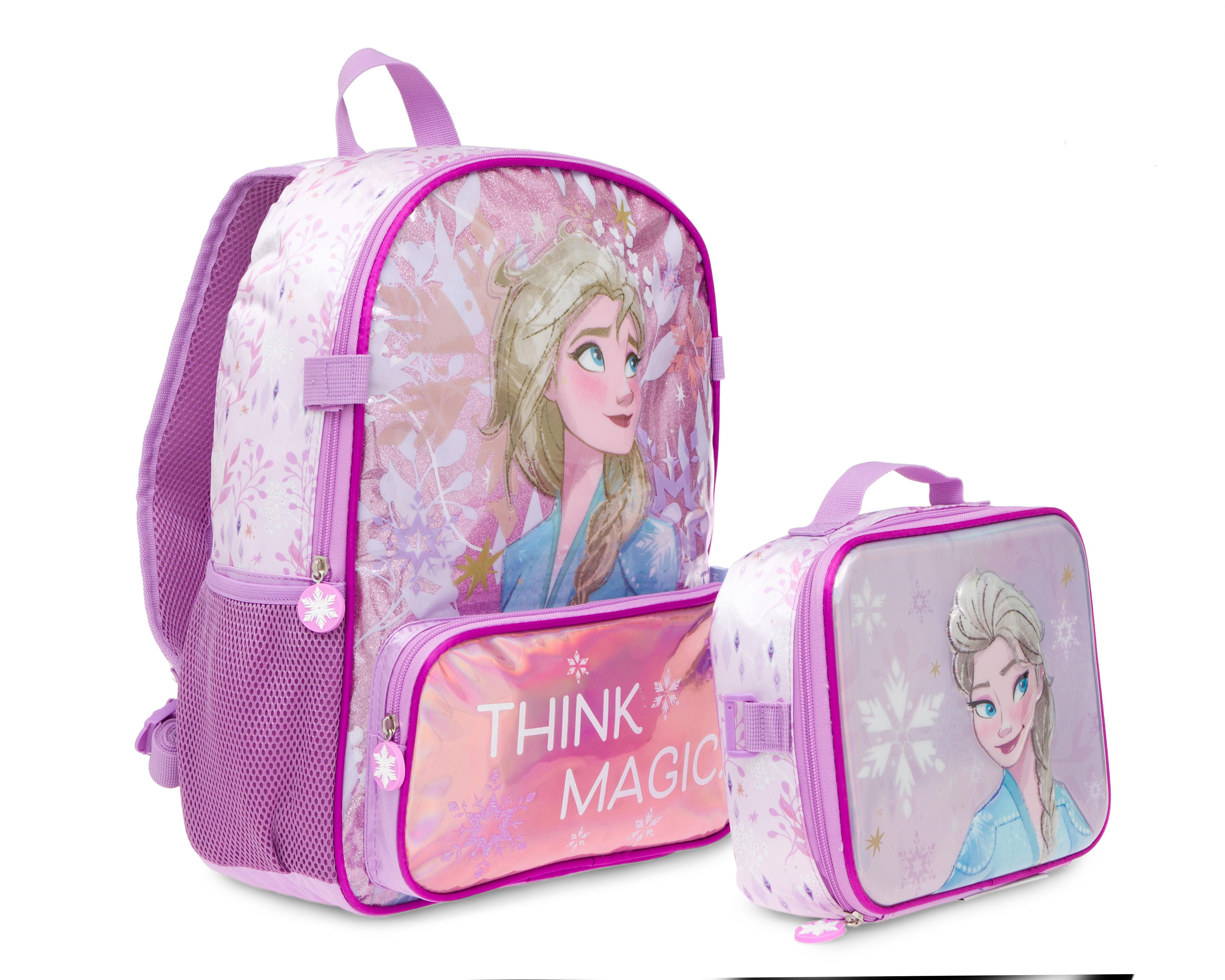 Foto 4 pulgar | Mochila Escolar Disney con Lonchera