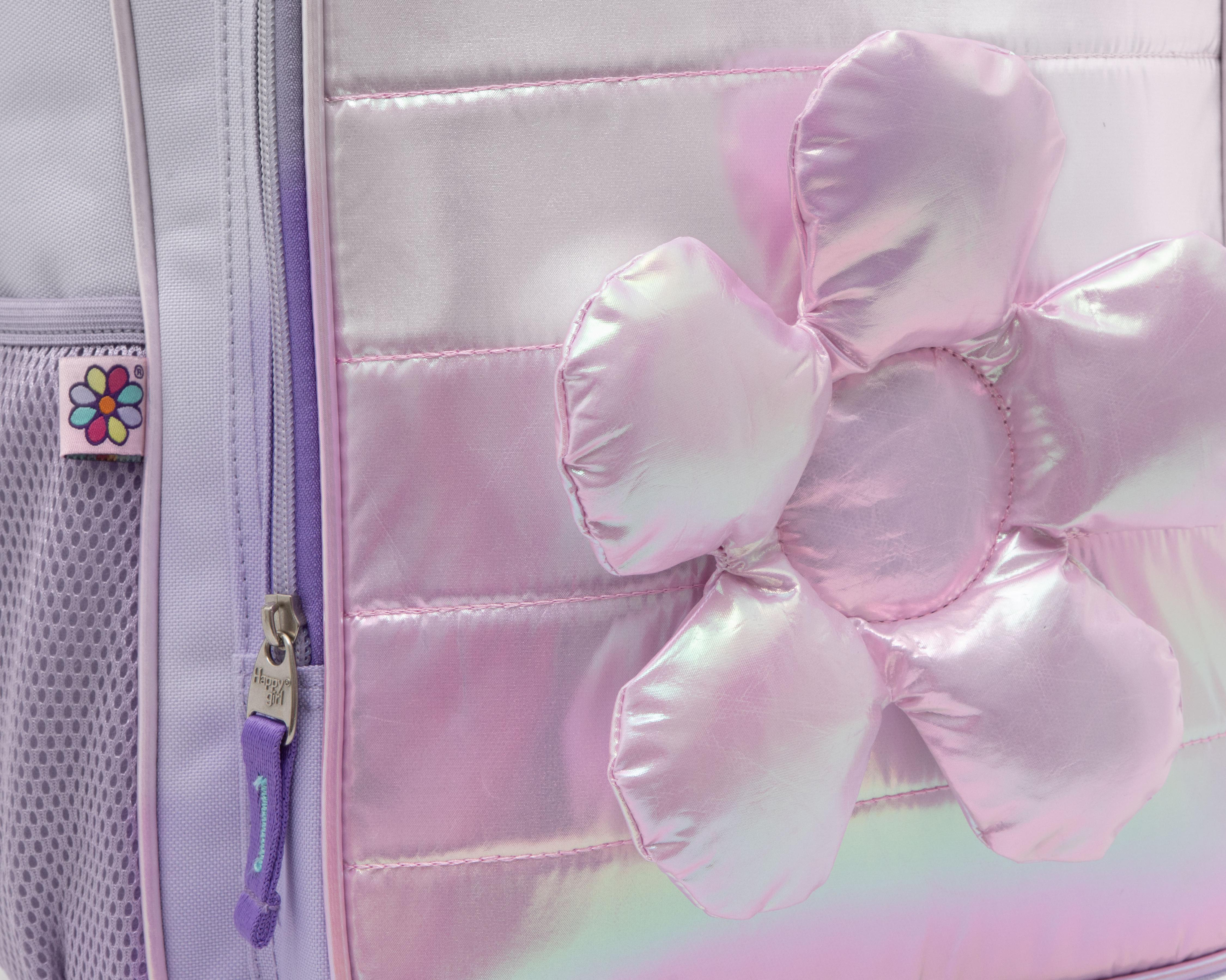 Foto 6 pulgar | Mochila Escolar Chenson Happy Girl Lila