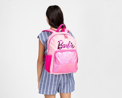Foto 8 | Mochila Escolar Barbie Rosa