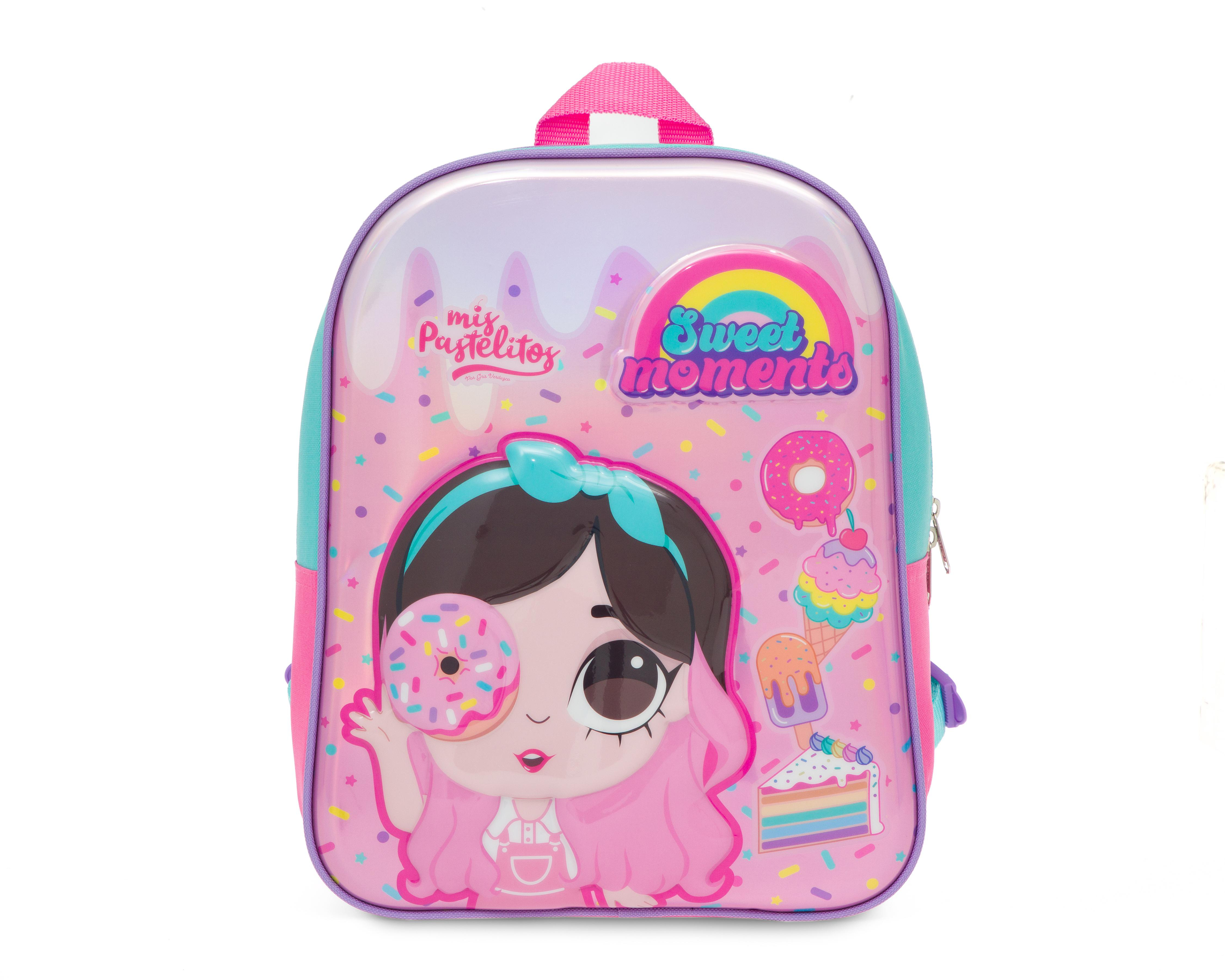 Mochila Mis Pastelitos Rosa