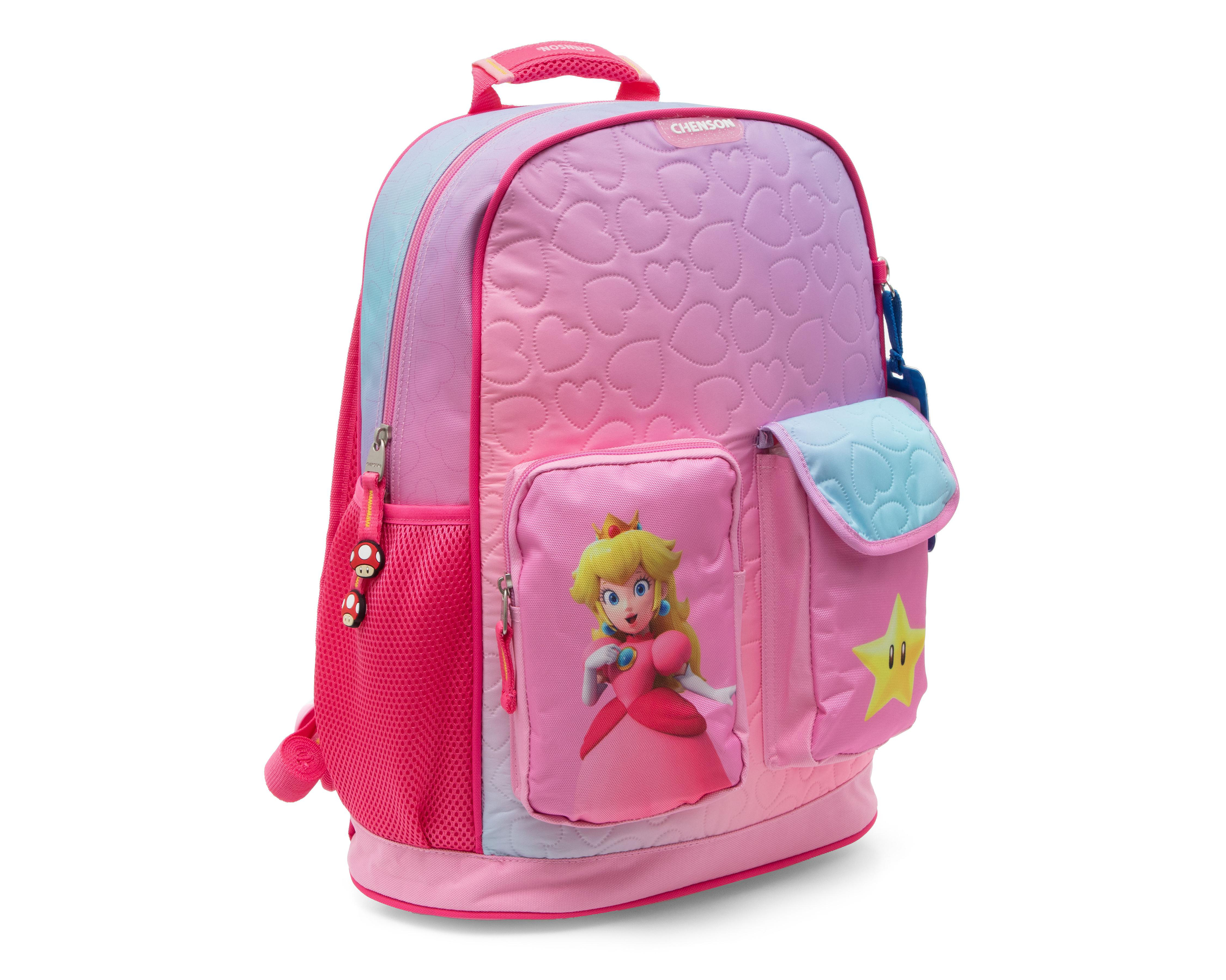 Foto 3 pulgar | Mochila Escolar Chenson Super Mario Princesa Peach