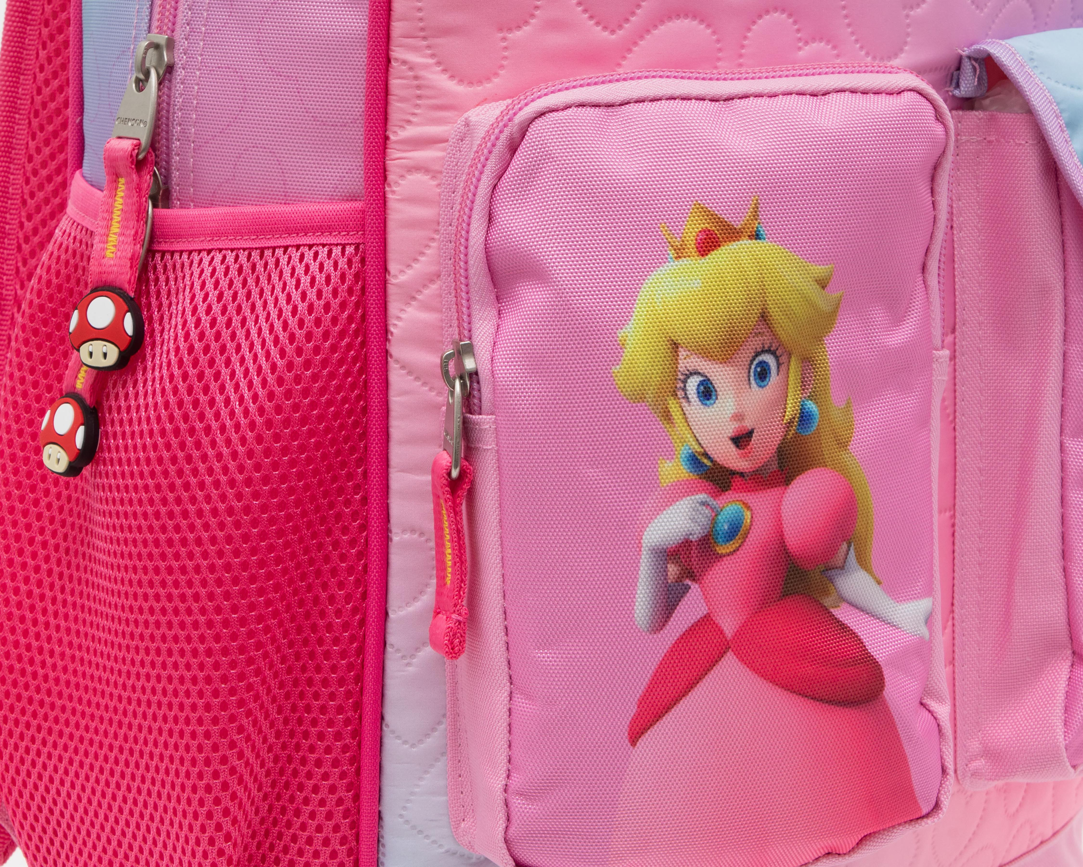 Foto 6 pulgar | Mochila Escolar Chenson Super Mario Princesa Peach