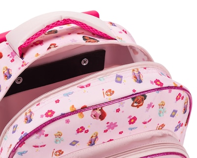 Foto 5 | Mochila con Ruedas Disney Princesas Rosa