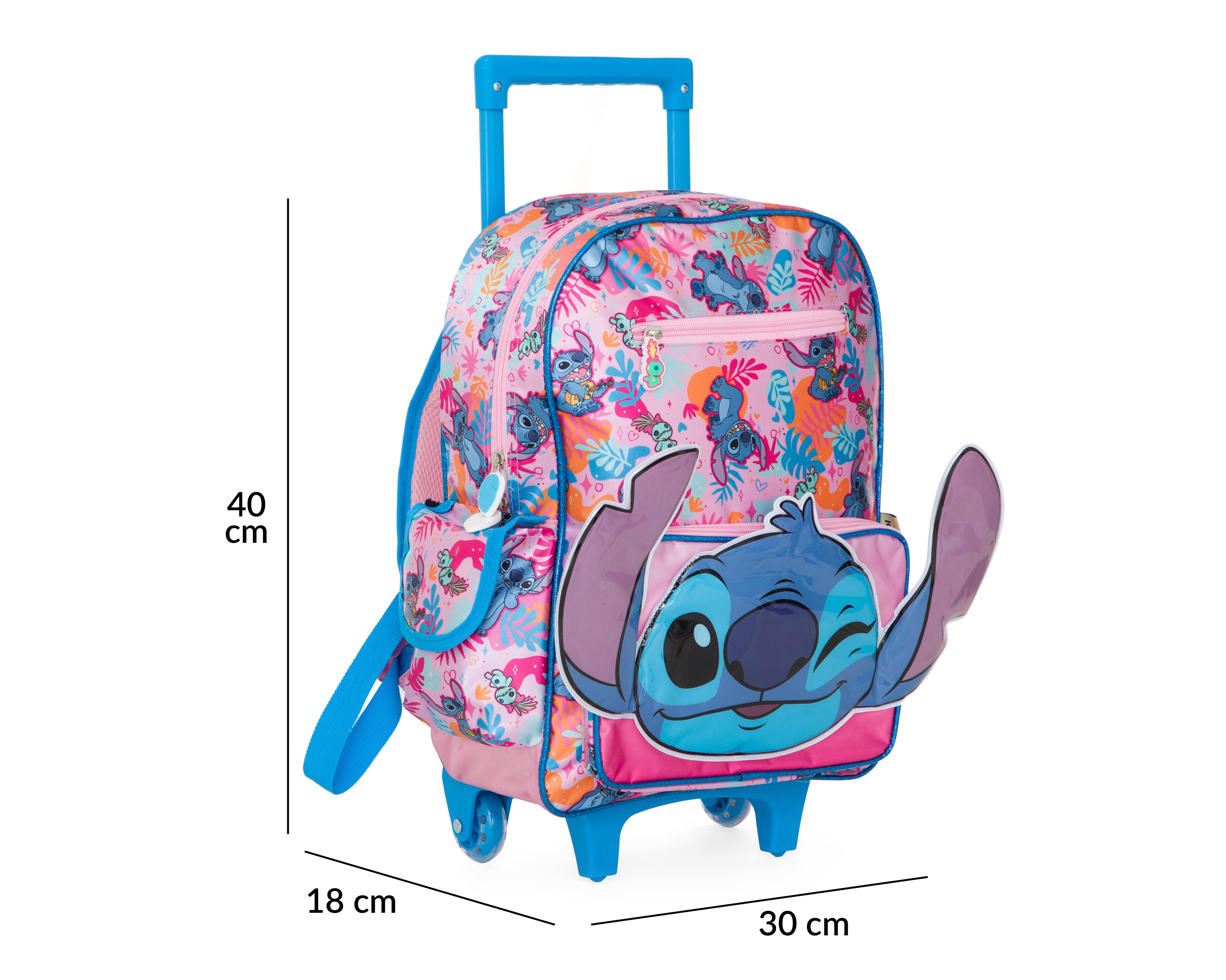 Foto 7 pulgar | Mochila Escolar Disney Stitch