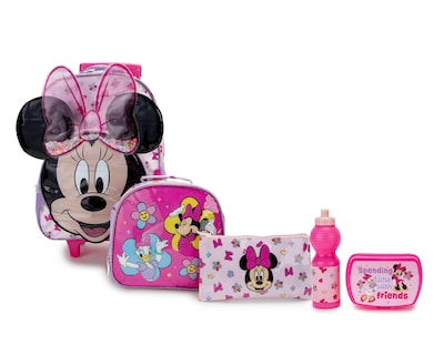 Foto 1 | Mochila con Ruedas Disney Minnie Mouse Rosa