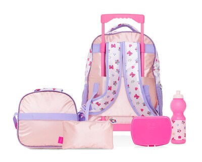 Foto 3 | Mochila con Ruedas Disney Minnie Mouse Rosa