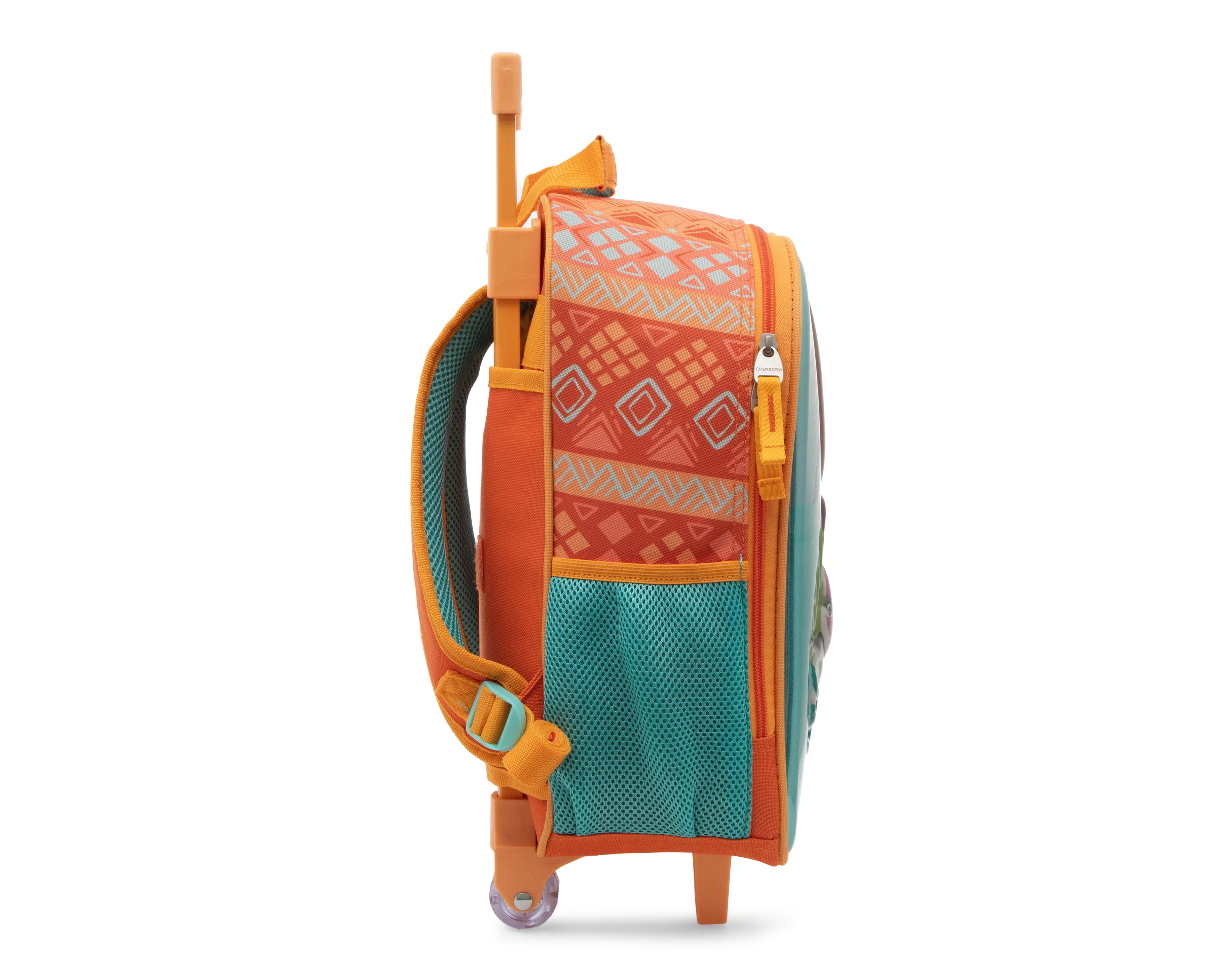 Foto 4 pulgar | Mochila con Ruedas Chenson Disney Moana Anaranjada