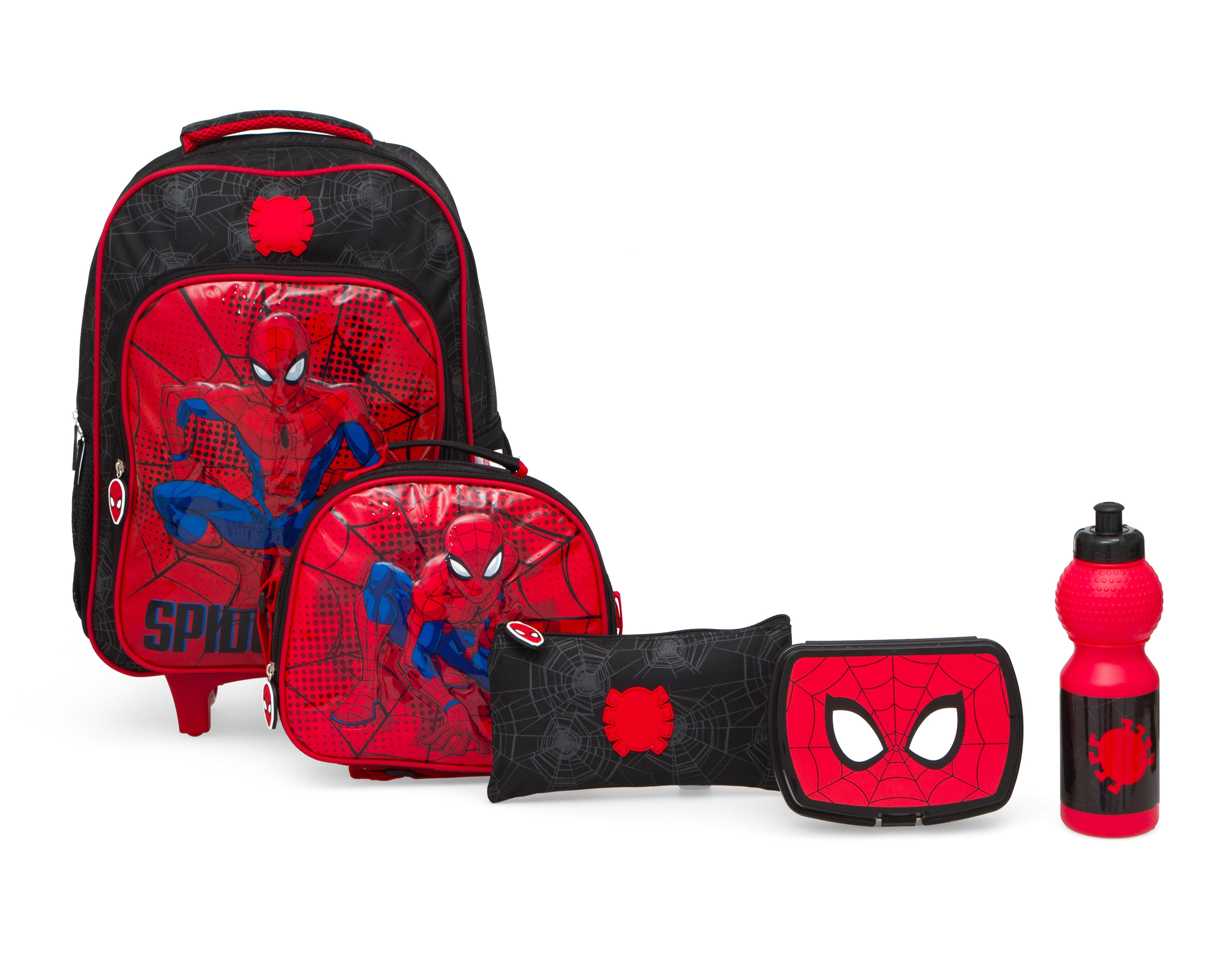 Foto 2 pulgar | Mochila con Ruedas Marvel Spider-Man con Accesorios